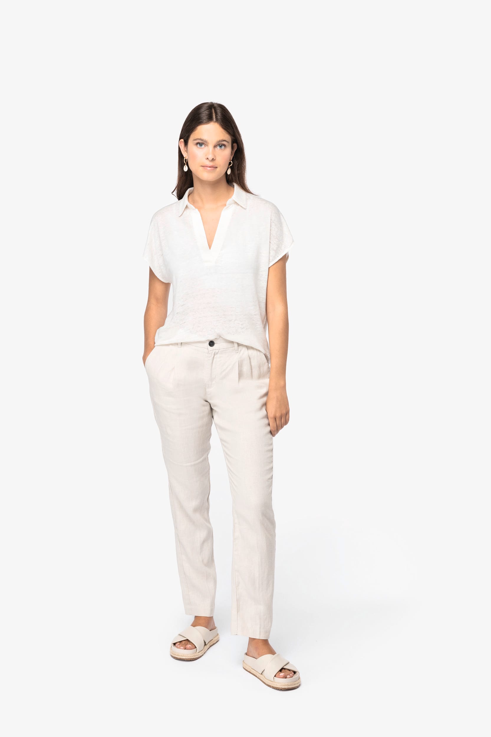 Leinenhose für Damen