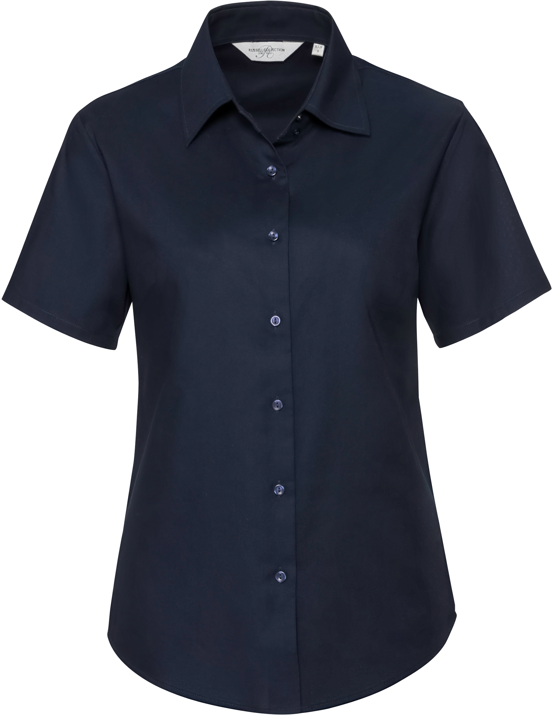 Ladies Short Sleeve Easy Care Oxford Shirt