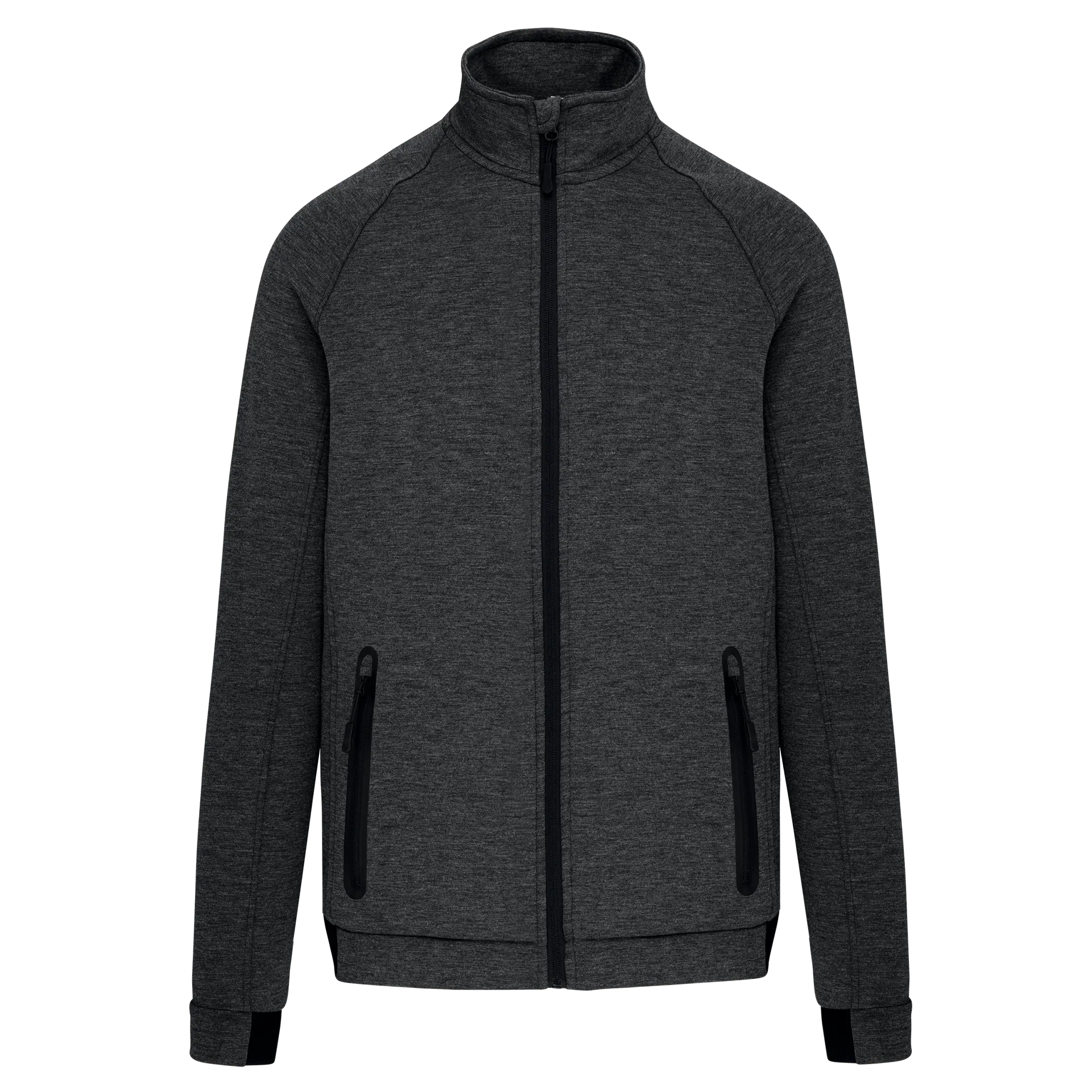 Jacke mit hochgeschlossenem Kragen