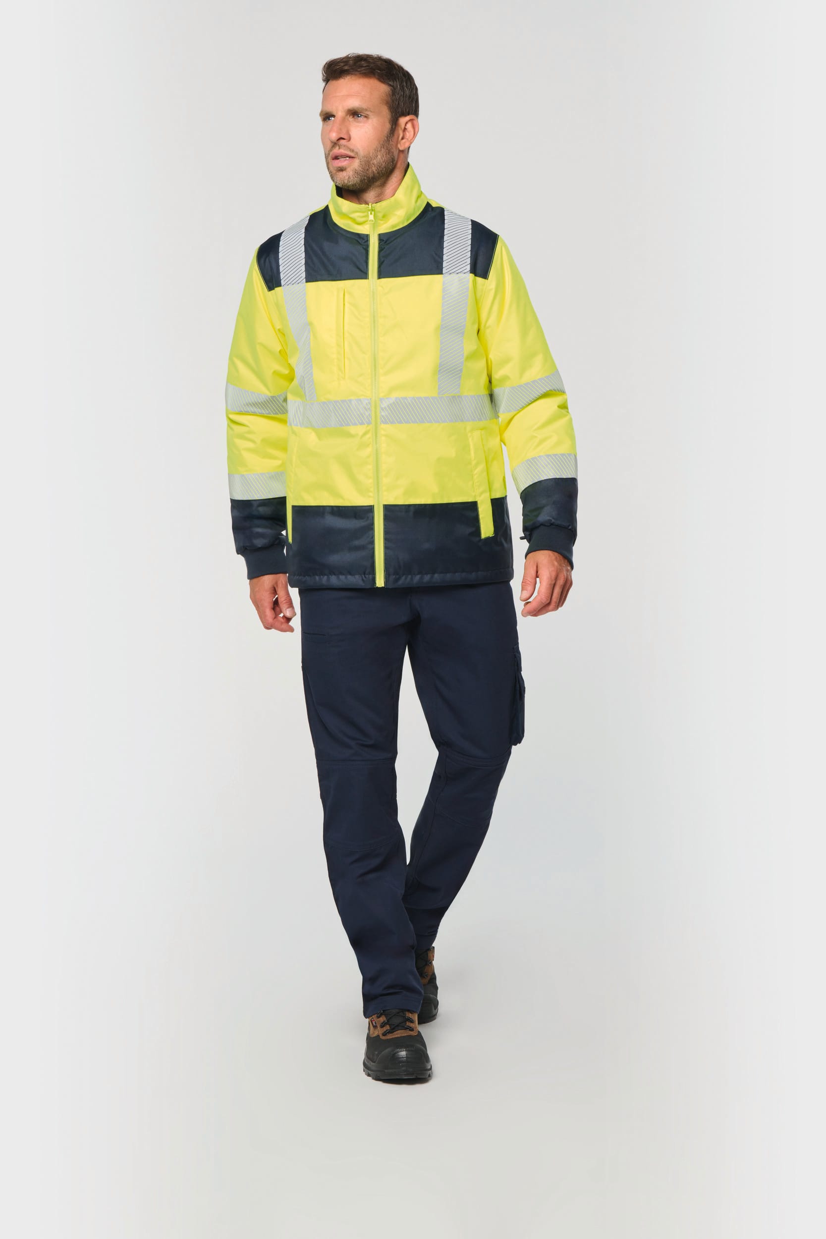 Recycelter Sicherheitsparka 4 in 1