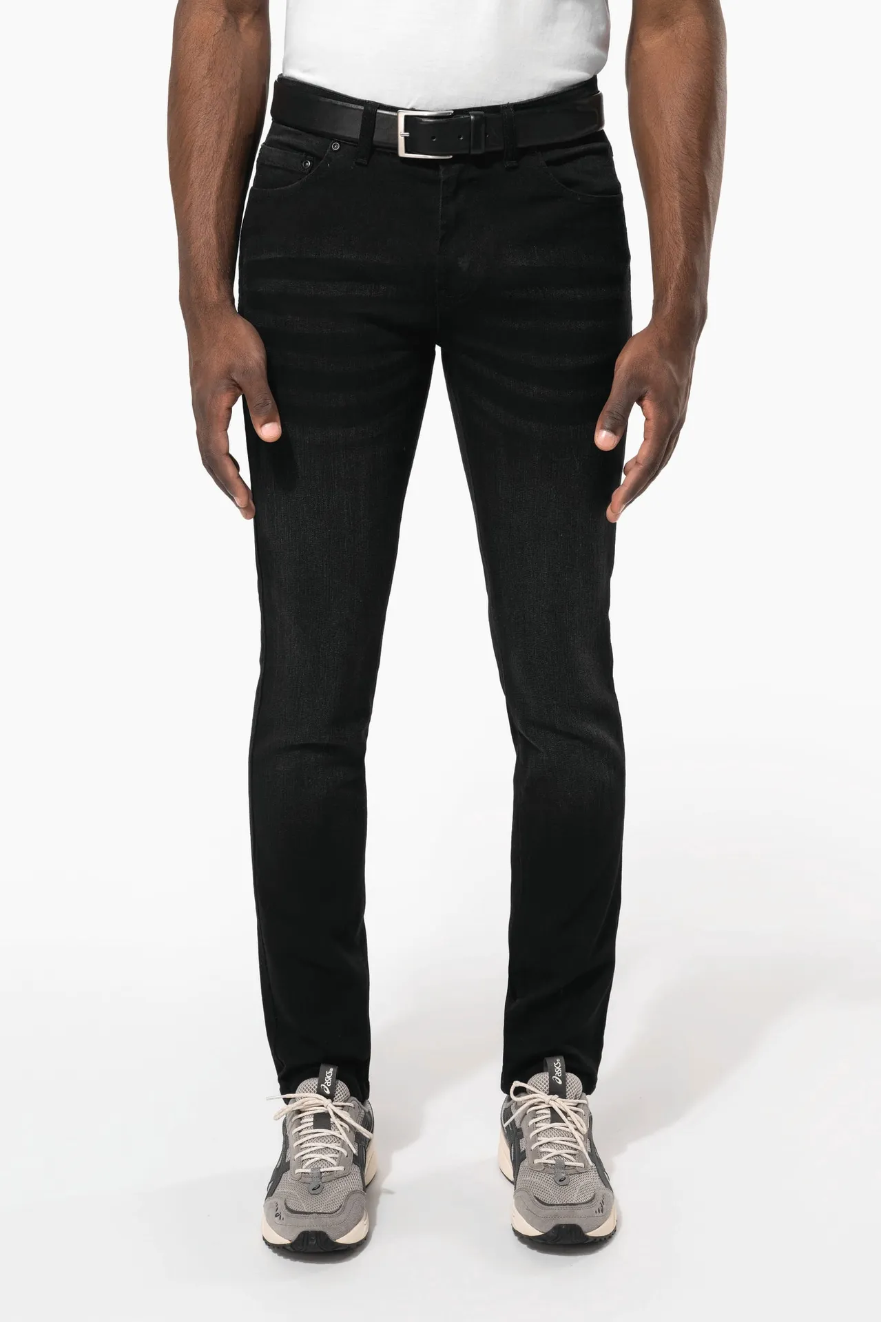 Basic Herren Jeanshose mit Polyester
