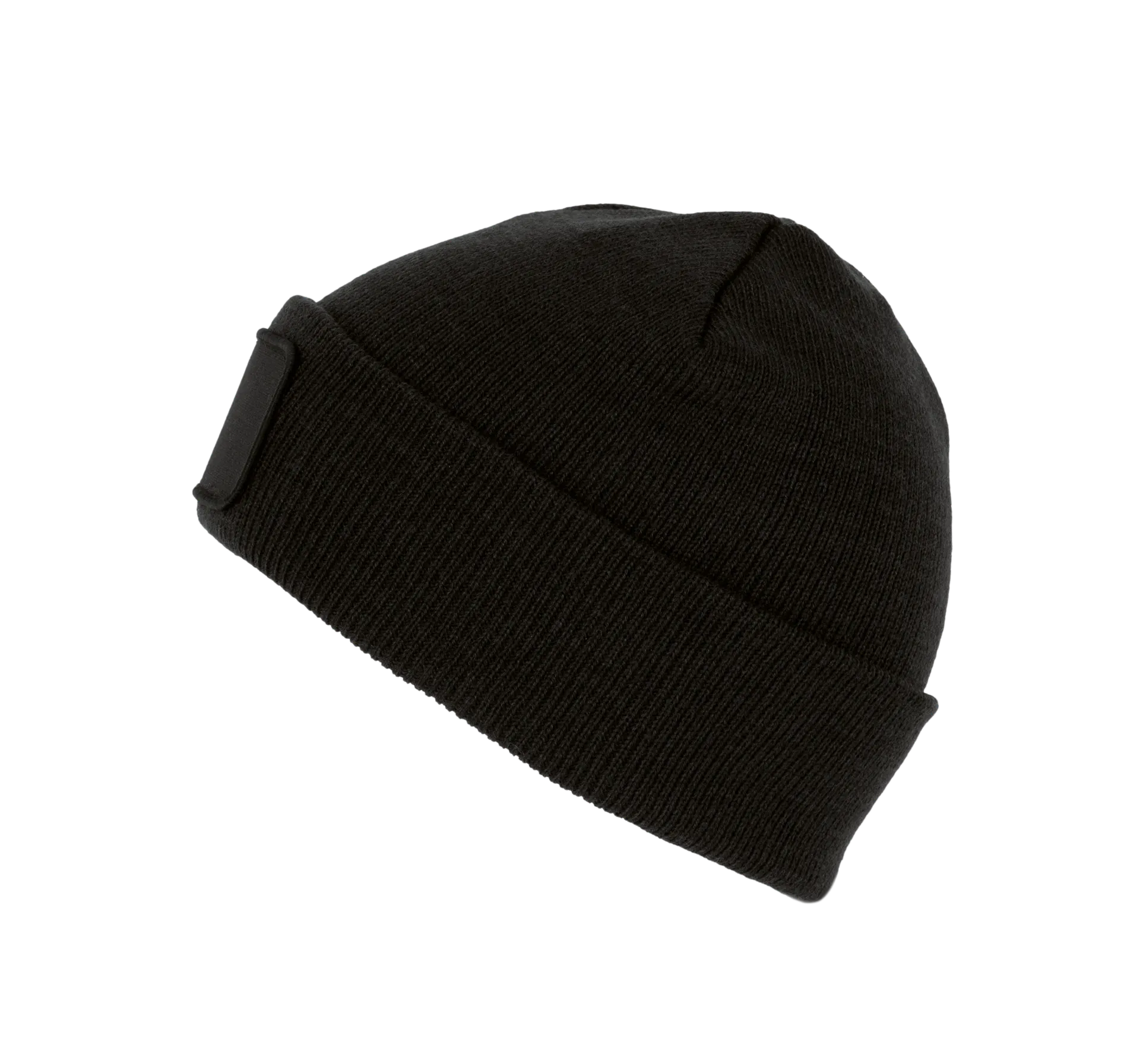 Recycelte Mütze mit Patch