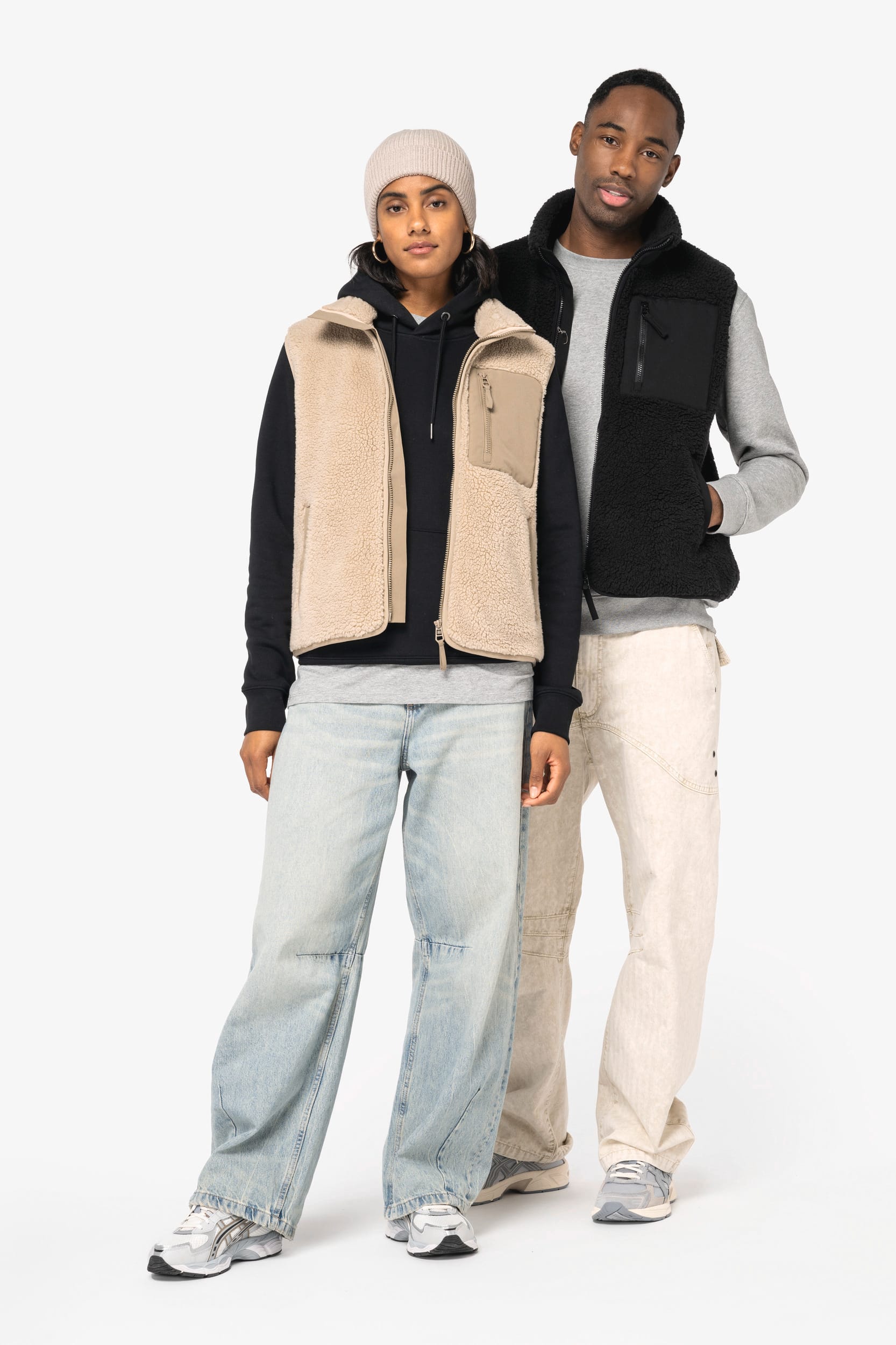 Umweltfreundlicher Unisex Sherpa-Bodywarmer