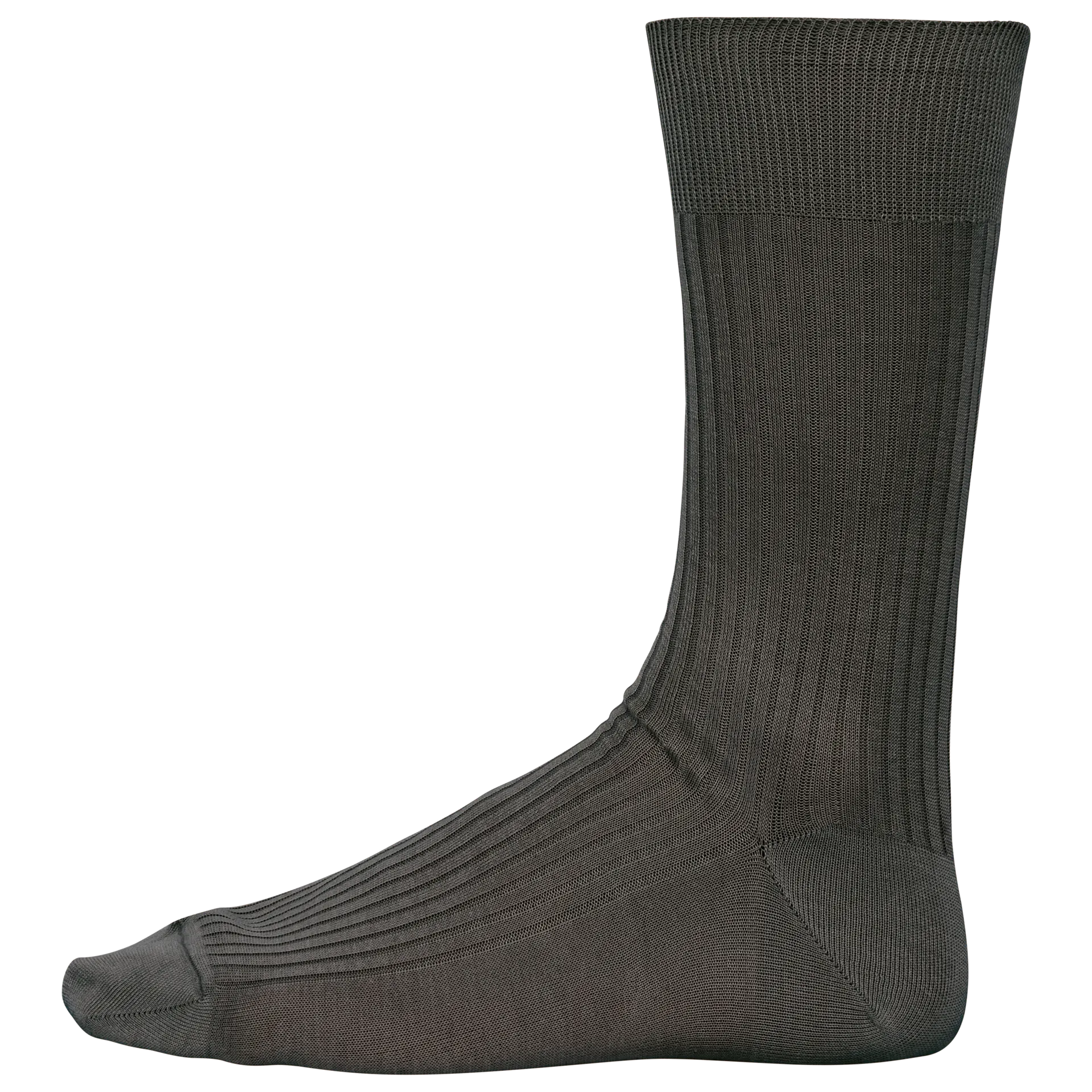 4 x 2 Fil d'Écosse Herrensocken aus Baumwollripp