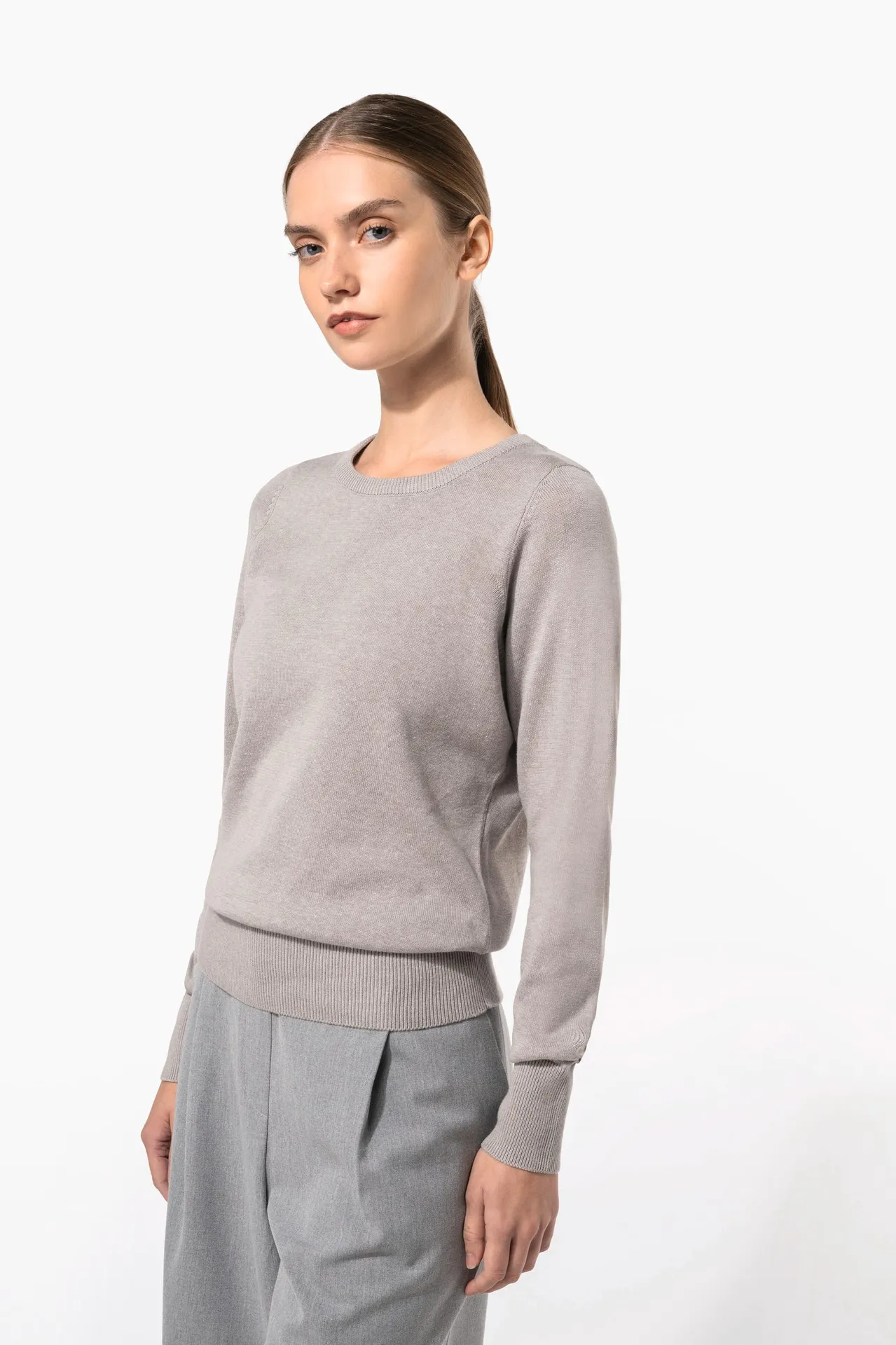 Damen Pullover Rundhals