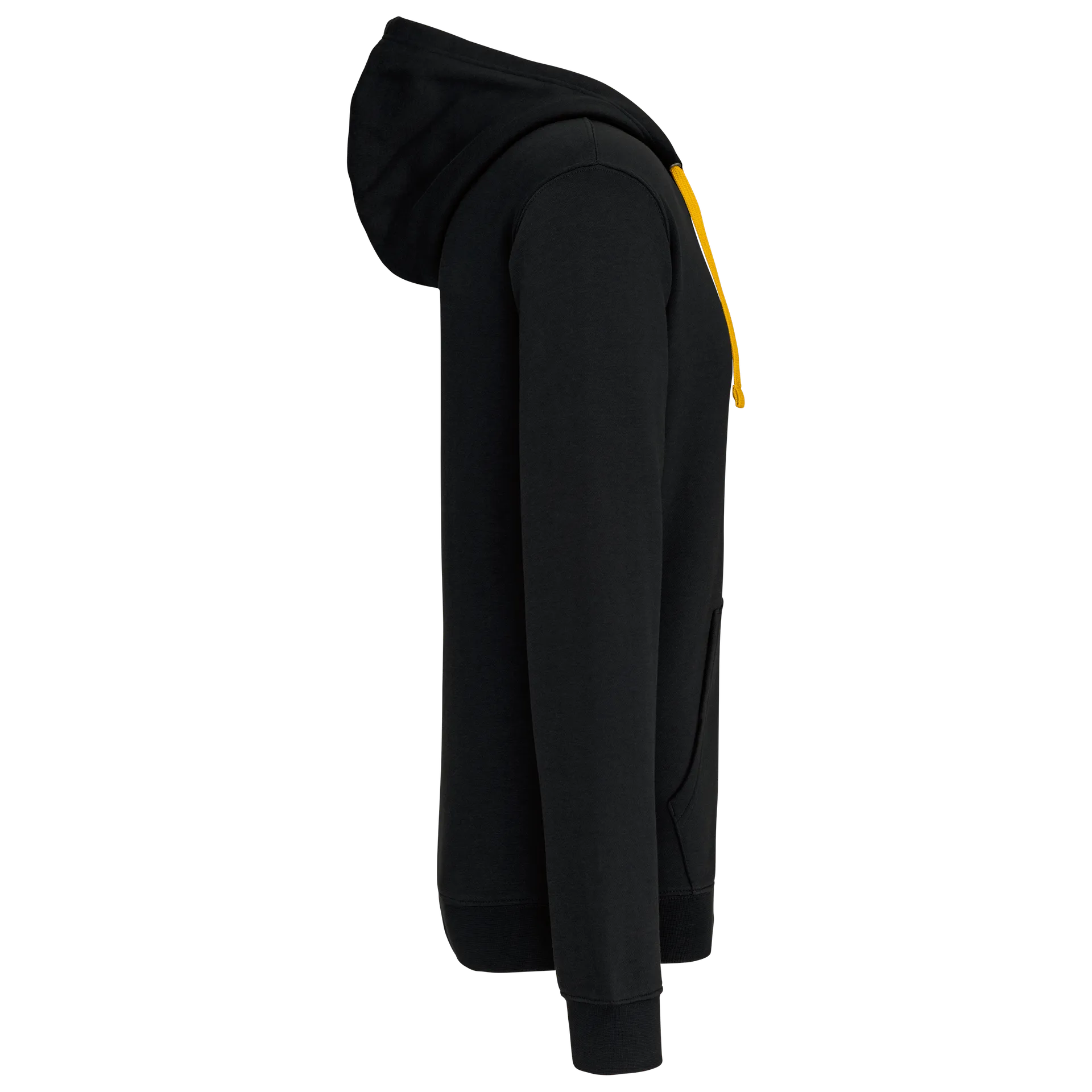 HERREN-KAPUZENSWEATSHIRT BICOLOR mit Reißverschluss