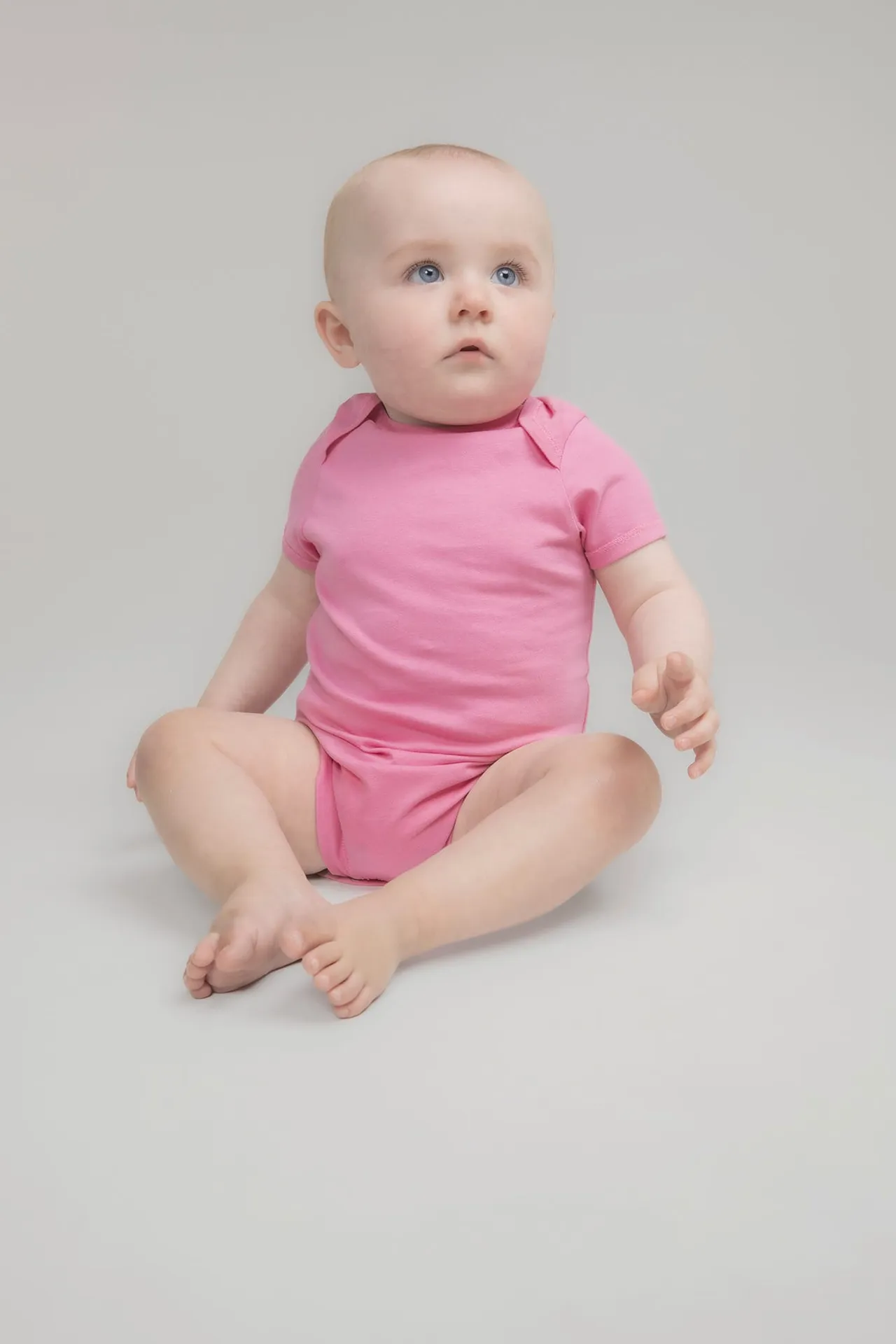 Body mit kurzen Ärmeln aus Bio-Baumwolle