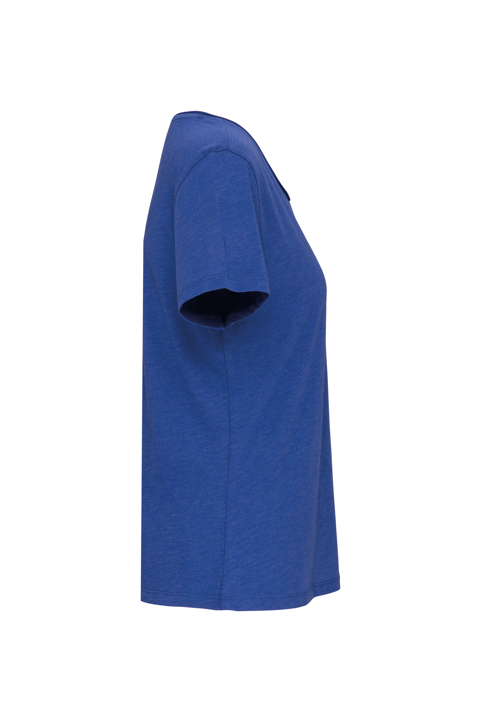 Bio-T-Shirt für Damen mit kurzen Ärmeln und ungesäumtem Halsausschnitt