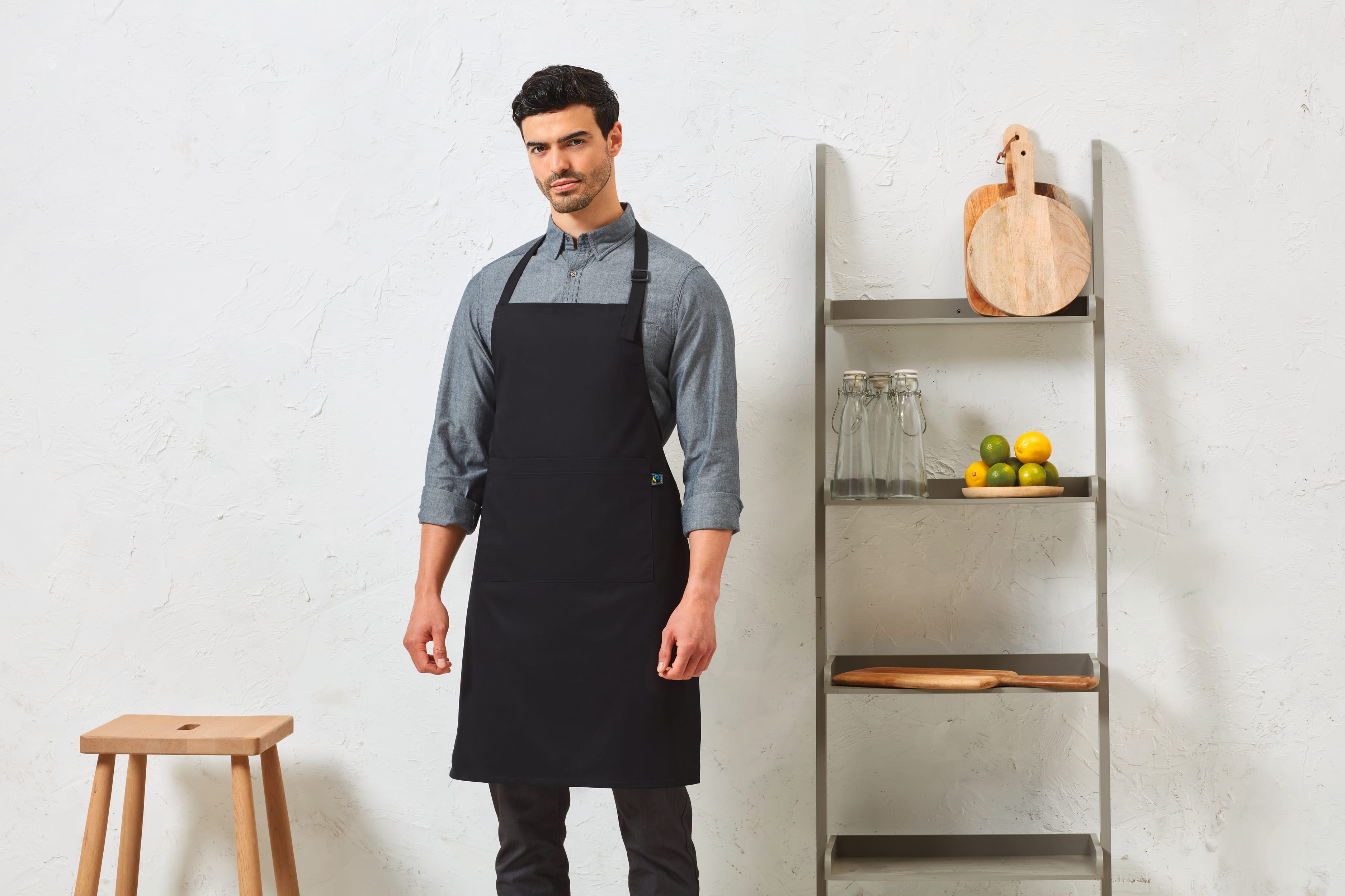 Fairtrade Apron With Pocket