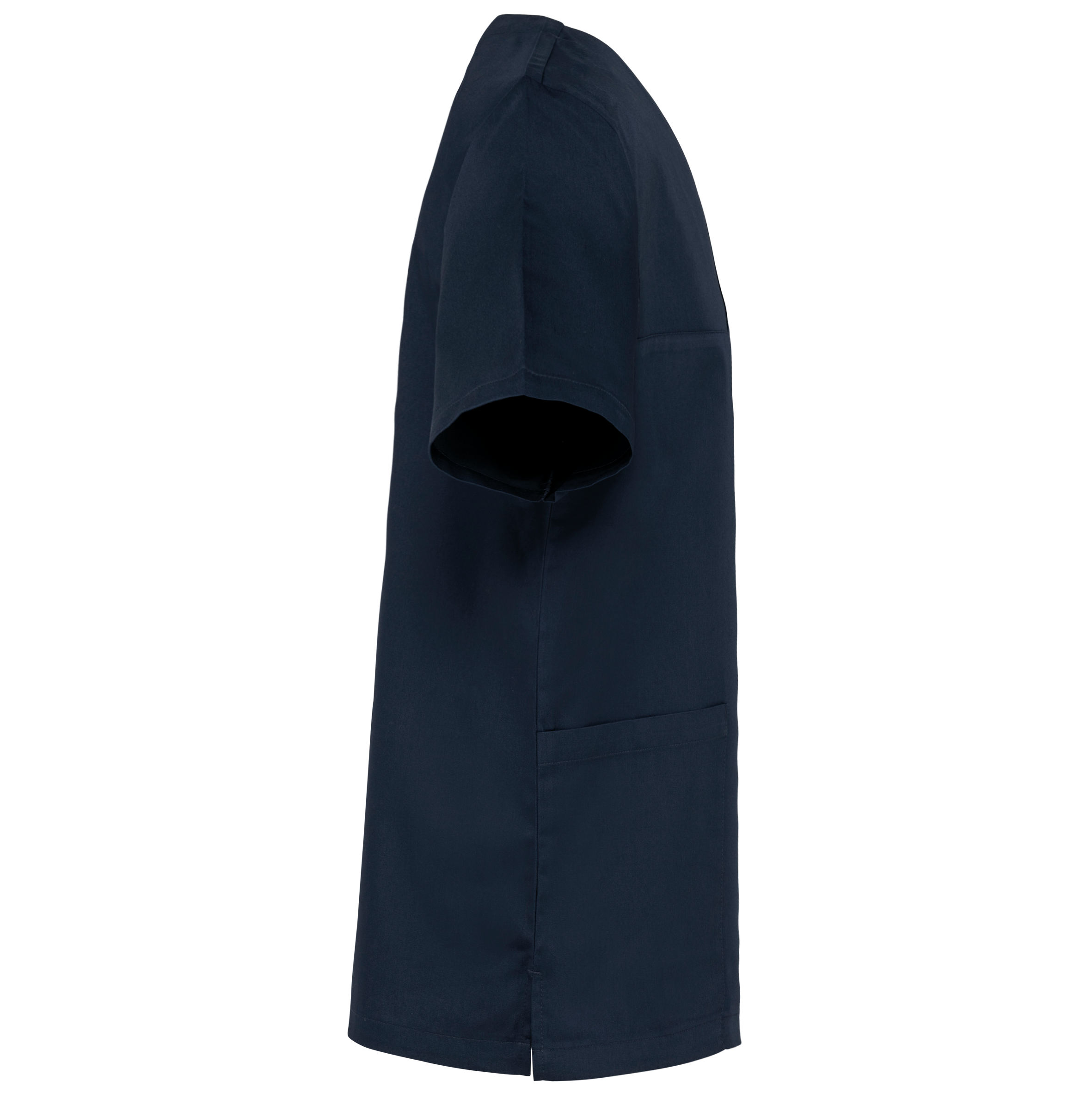 Kurzärmlige Unisex-Tunika aus Baumwollpolyester