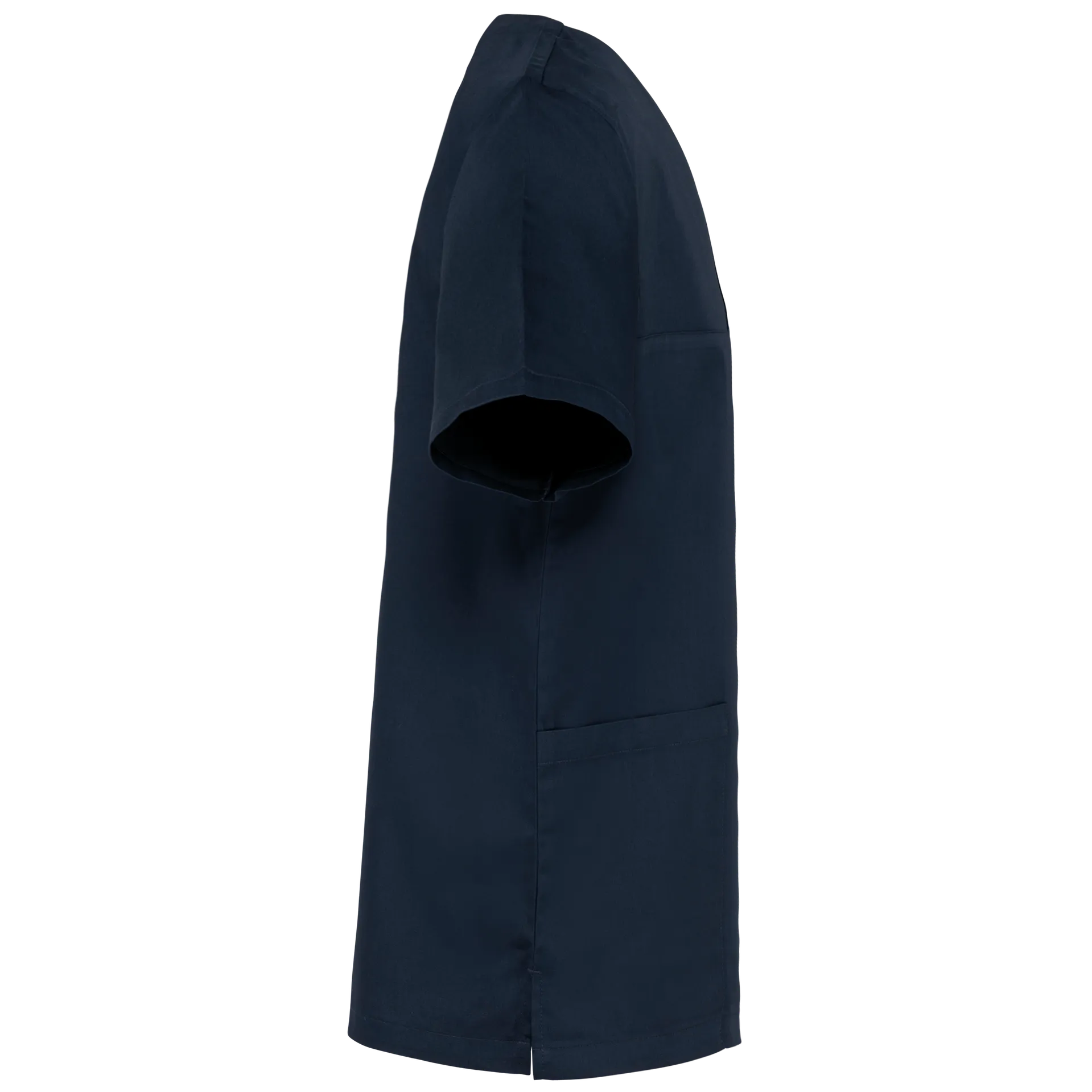 Kurzärmlige Unisex-Tunika aus Baumwollpolyester