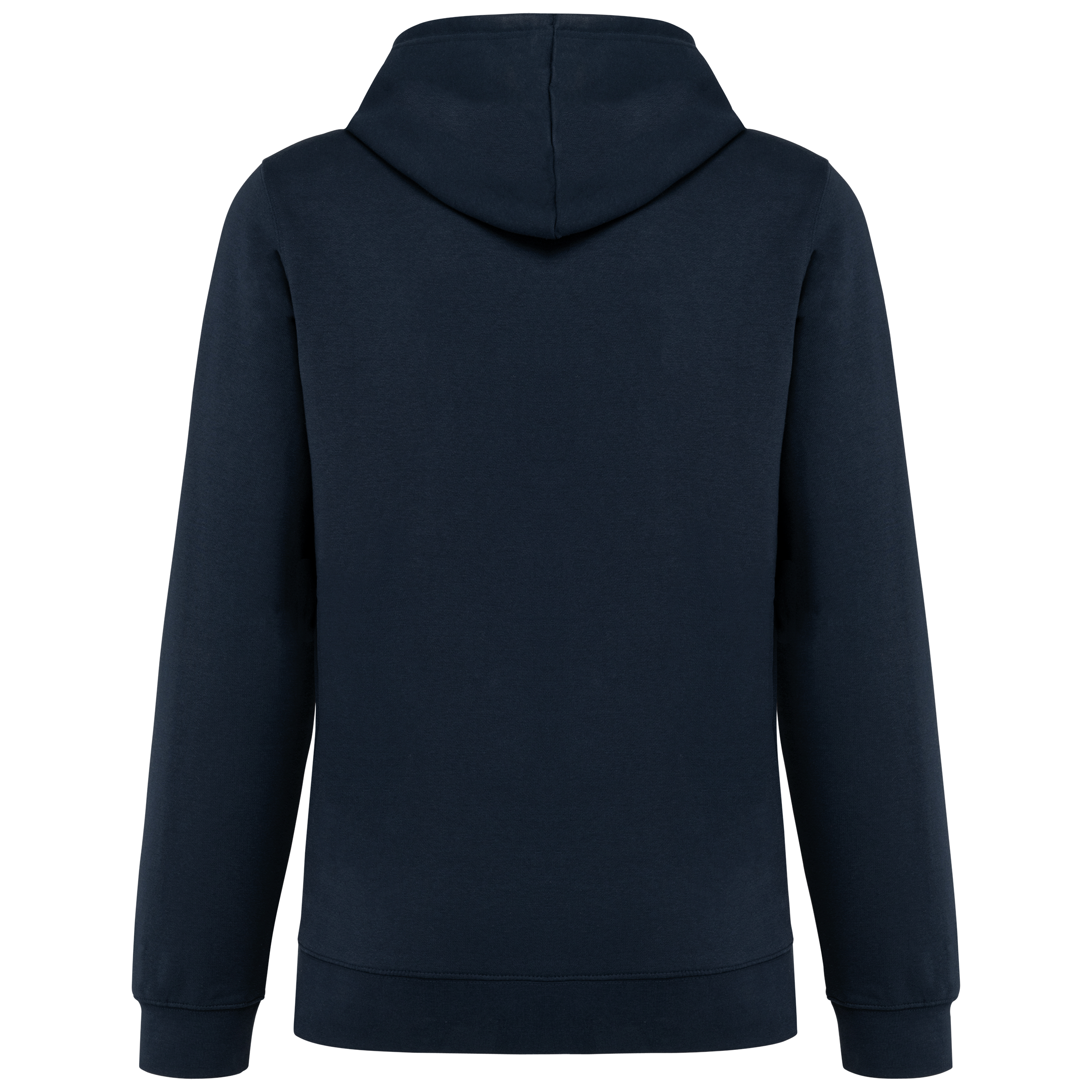 Unisex-Kapuzensweatshirt mit kontrastfarbener Kapuze und Motiven