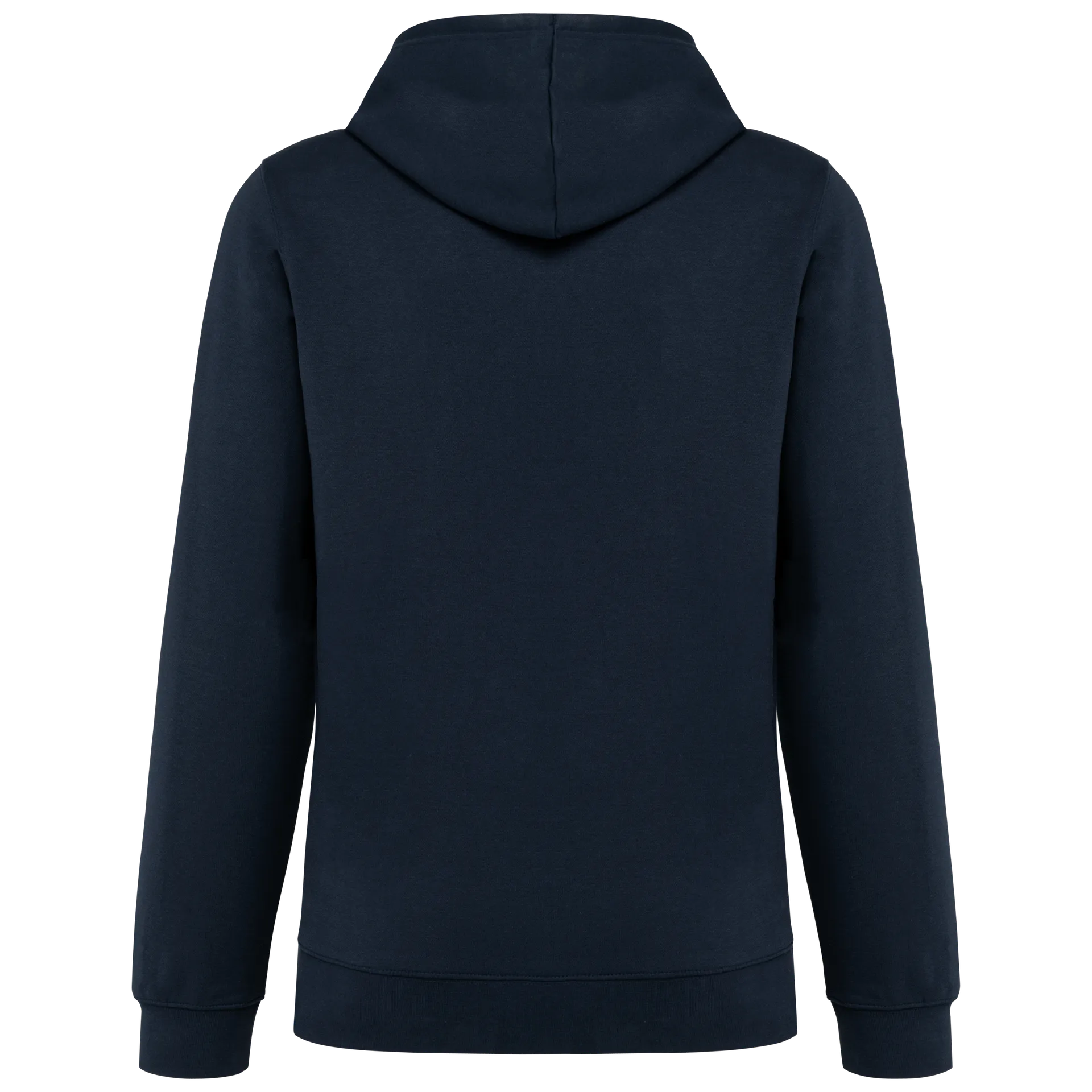 Unisex-Kapuzensweatshirt mit kontrastfarbener Kapuze und Motiven