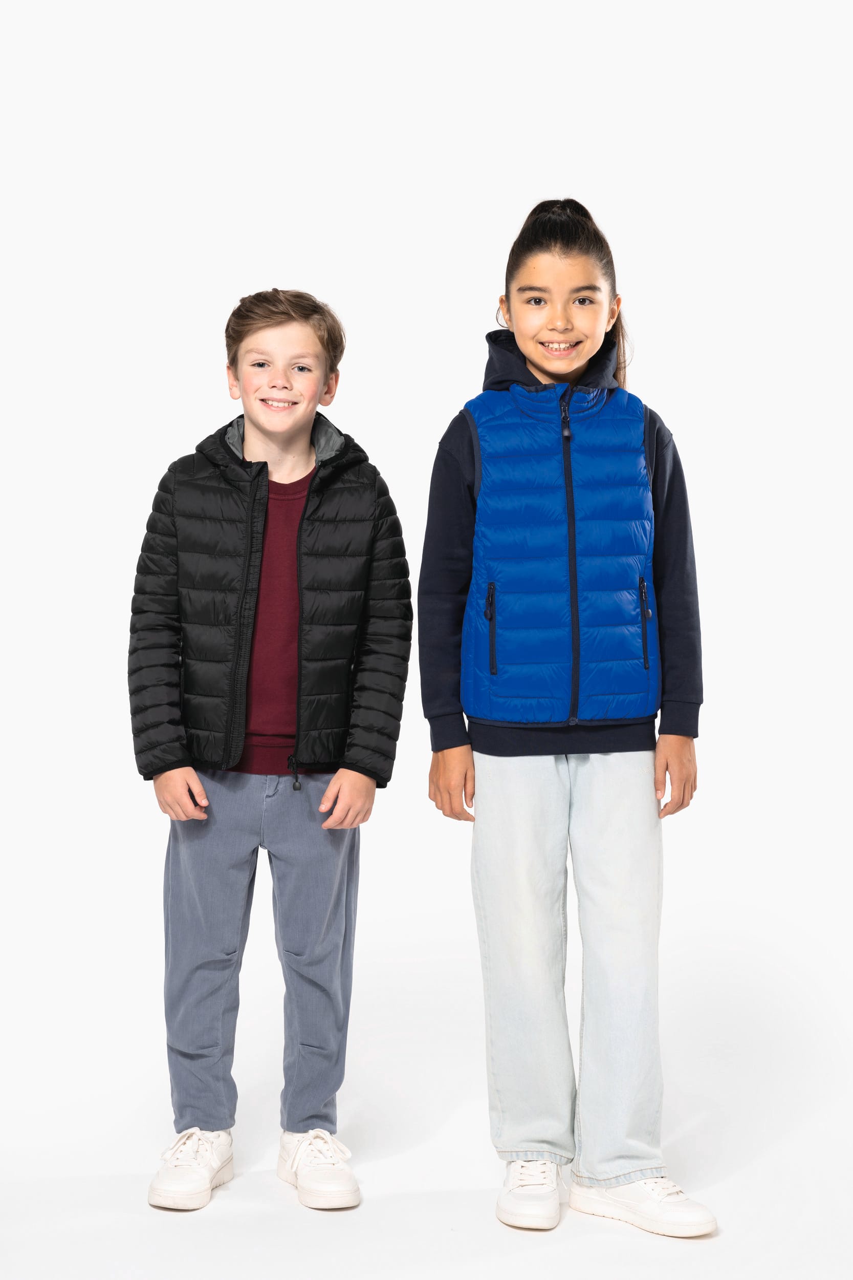 Leichte Steppjacke mit Kapuze