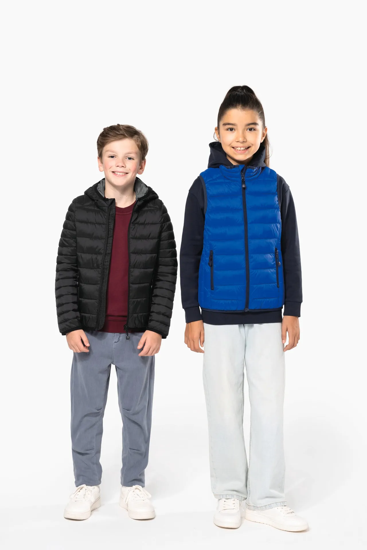 Leichte Steppjacke mit Kapuze