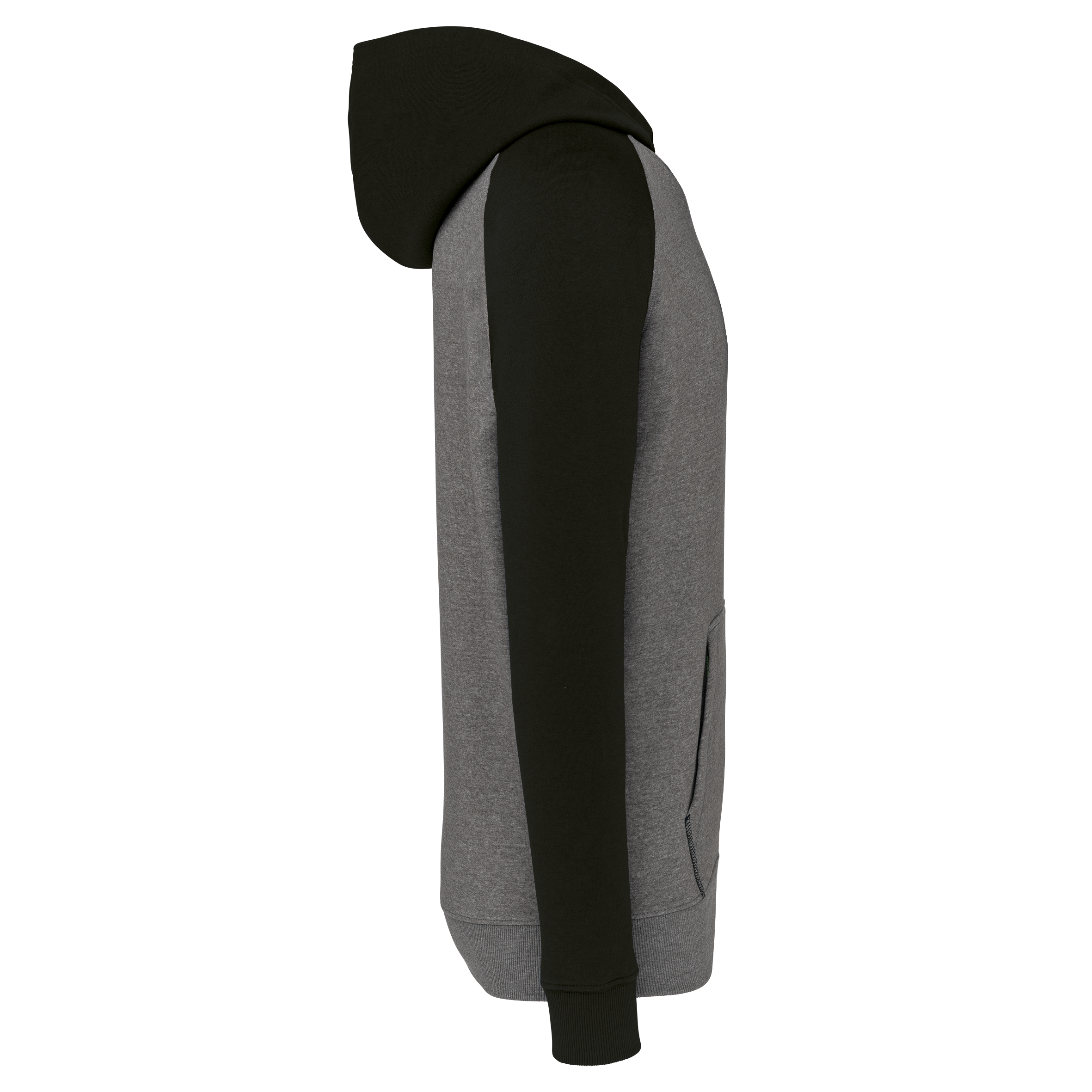 Zweifarbiges Kapuzensweatshirt für Kinder