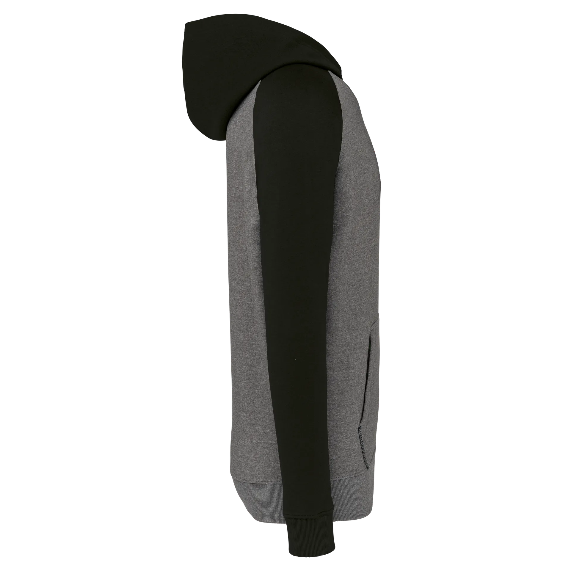 Zweifarbiges Kapuzensweatshirt für Kinder