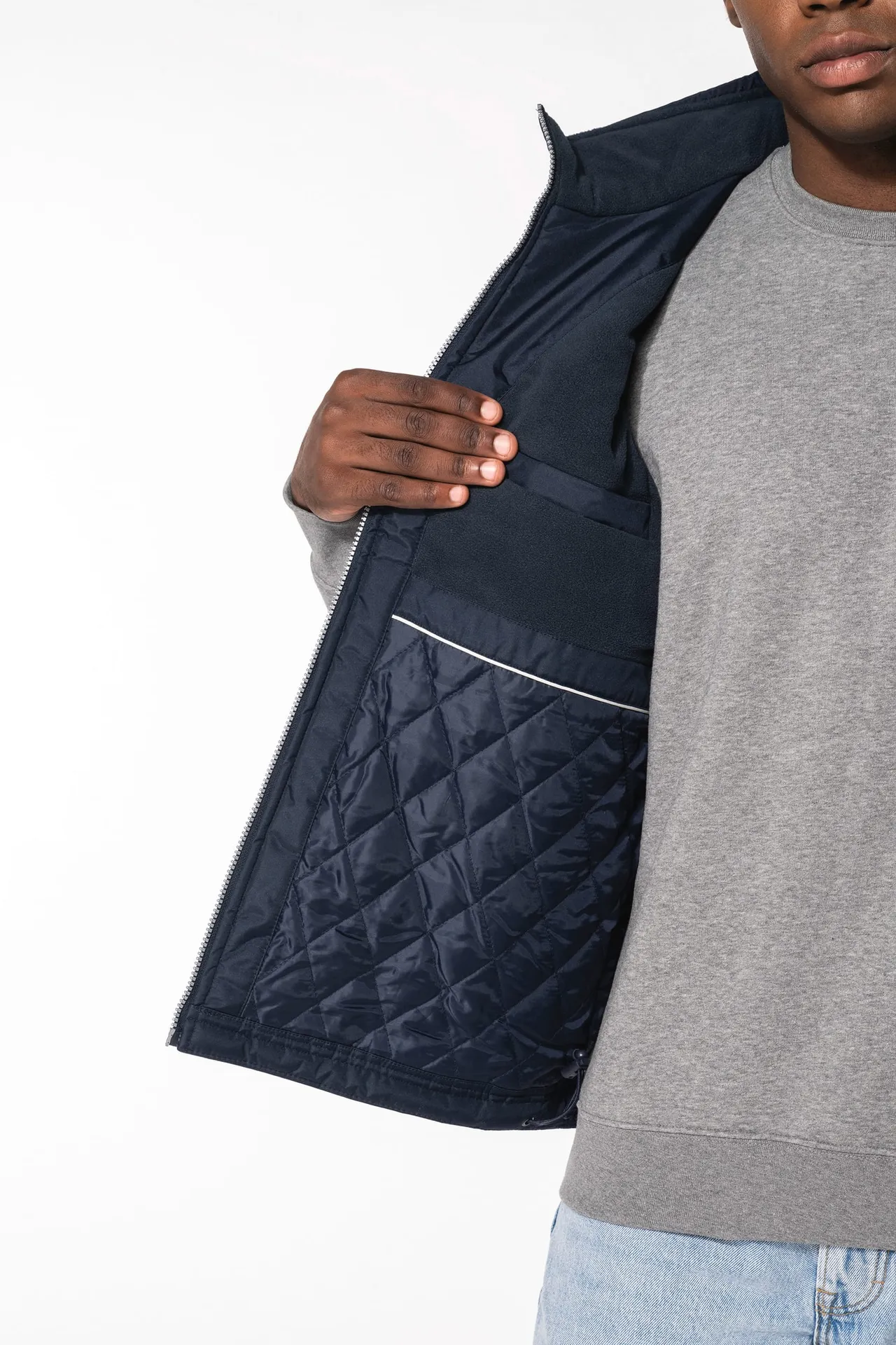 Bodywarmer mit Fleecefutter für Herren