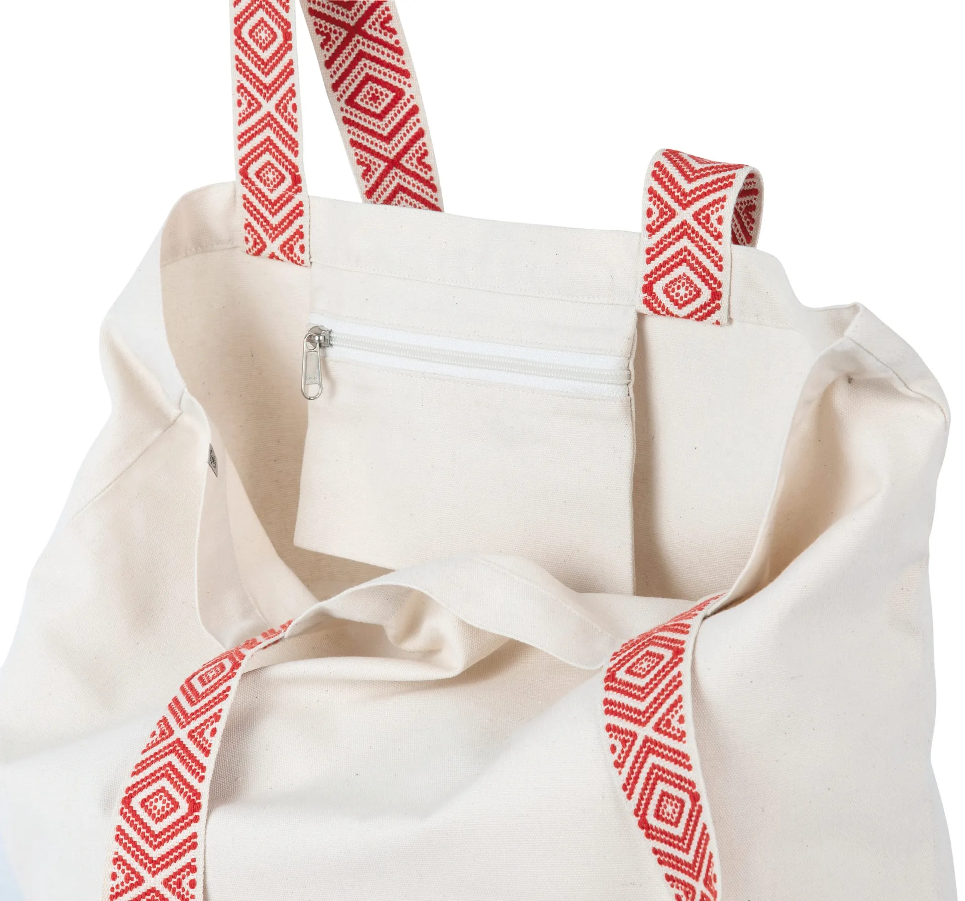 Große, recycelte Shoppingtasche