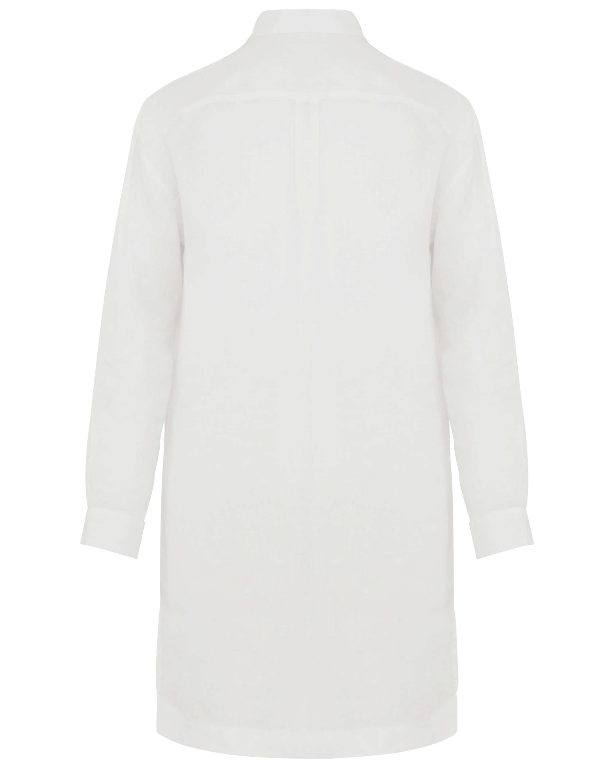 Hemdblusenkleid aus Leinen für Damen