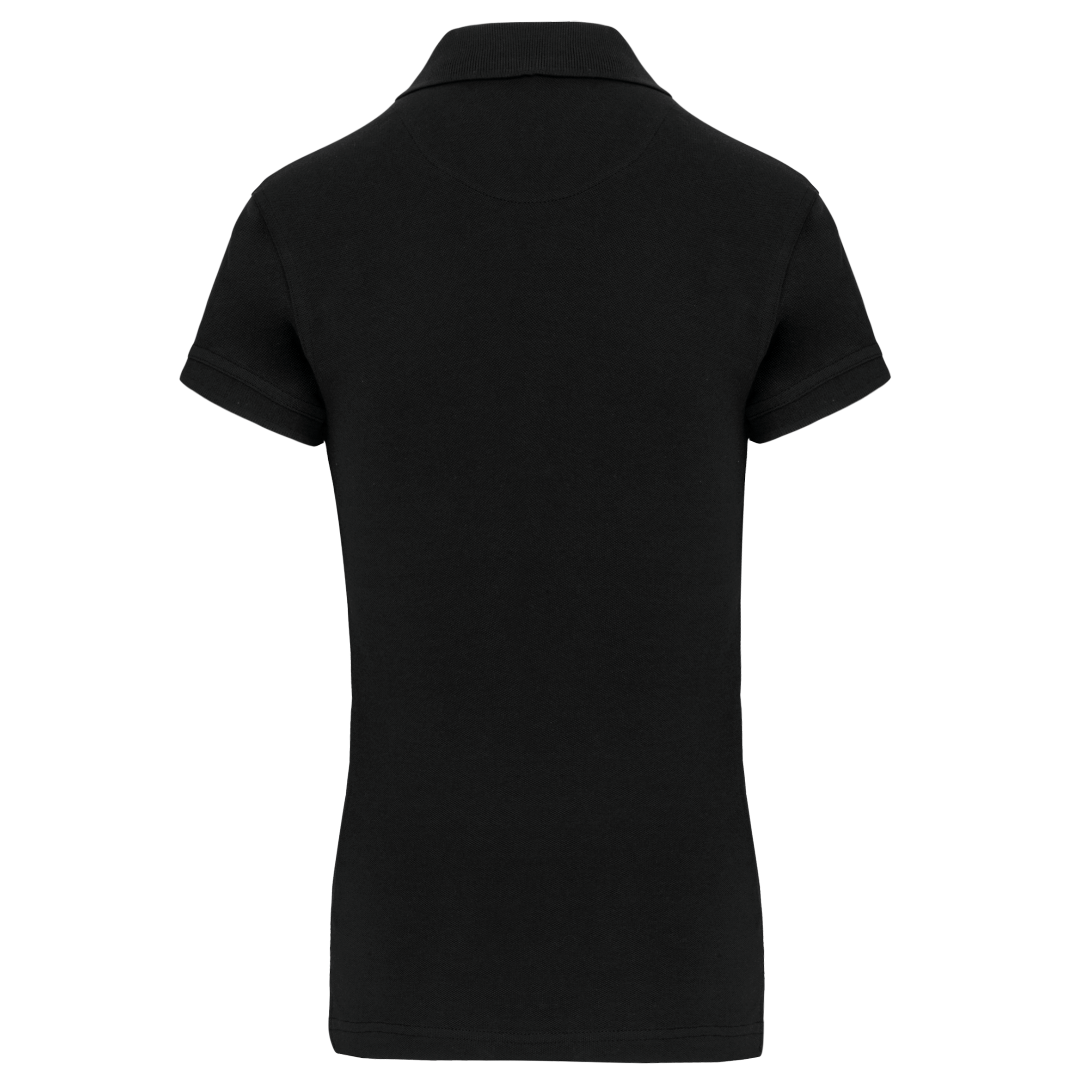 Kurzarm-Polohemd für Damen. Aus Baumwollpiqué