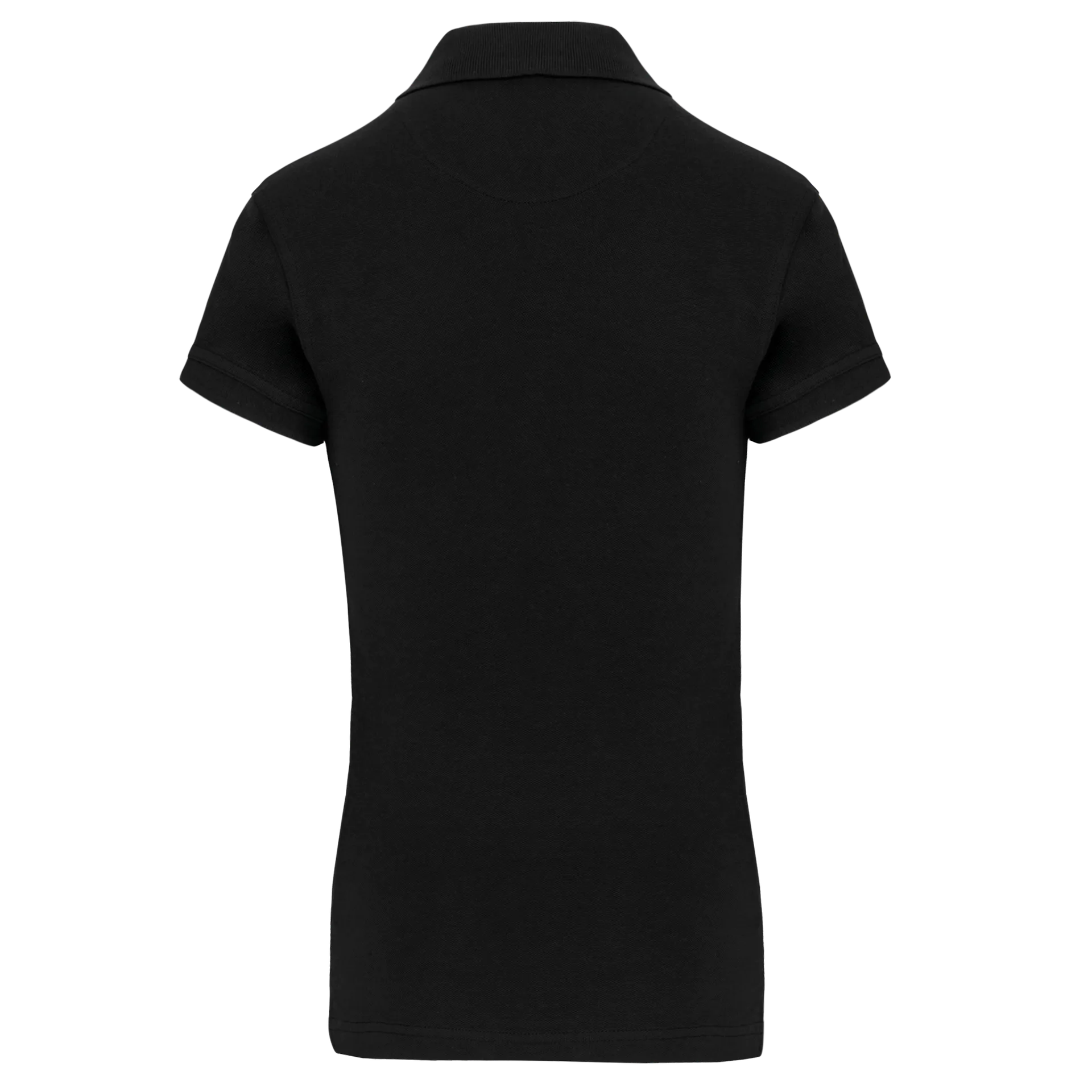 Kurzarm-Polohemd für Damen. Aus Baumwollpiqué