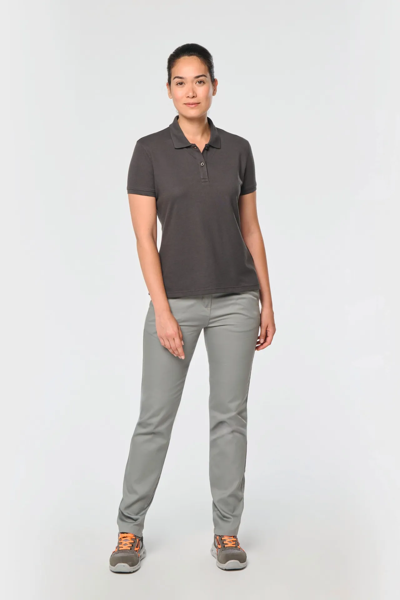 Kurzarm-Polohemd für Damen