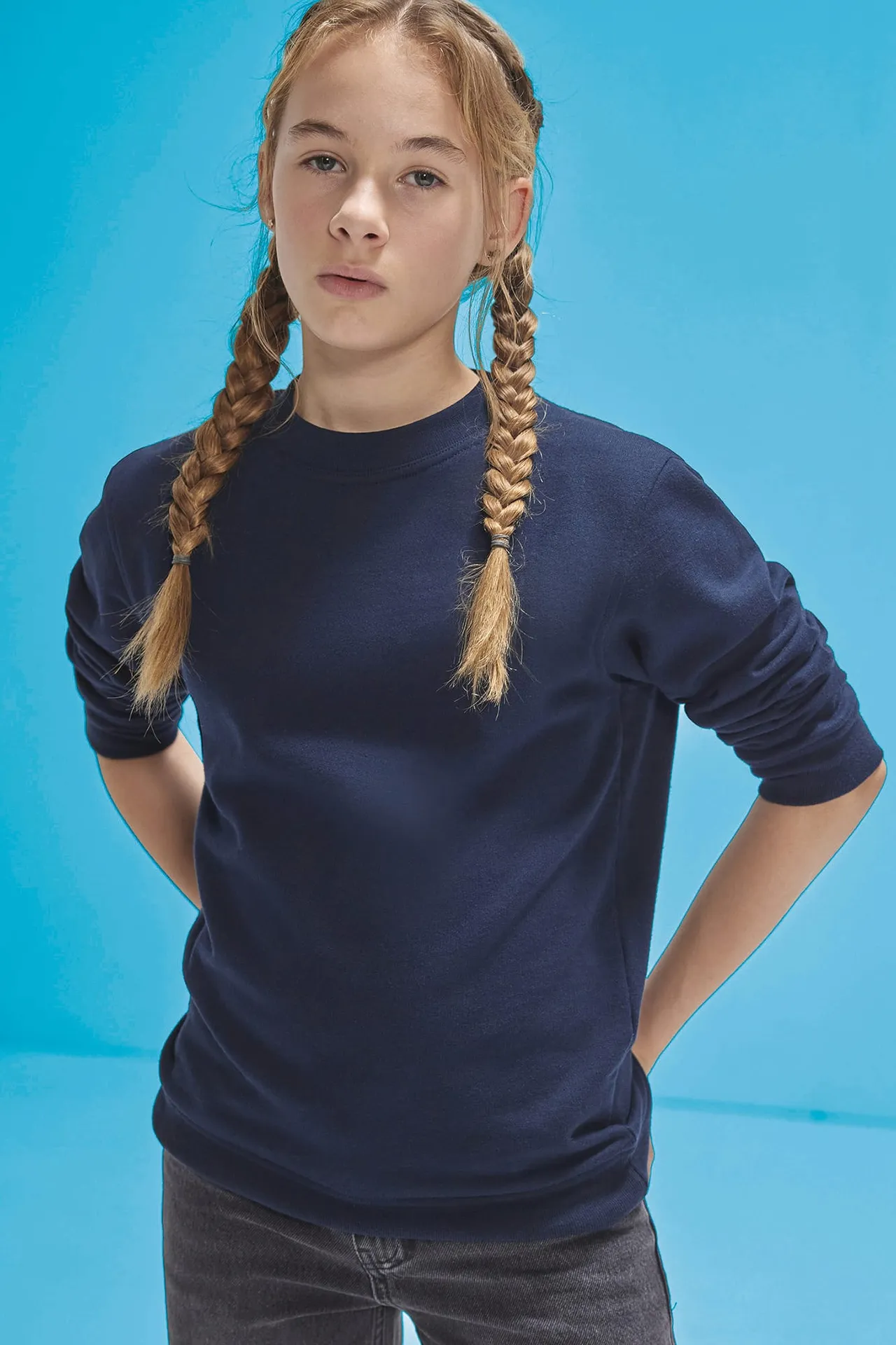 Sweatshirt C ID.332 Crew Kinder