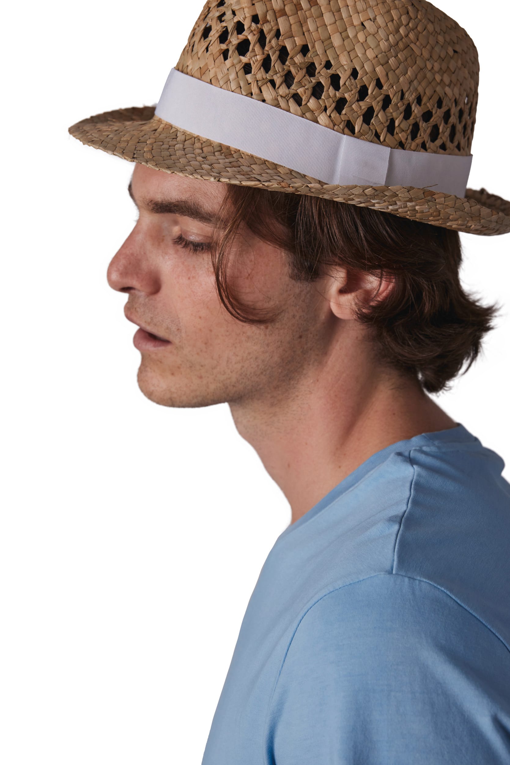 Strohhut im Panama-Stil