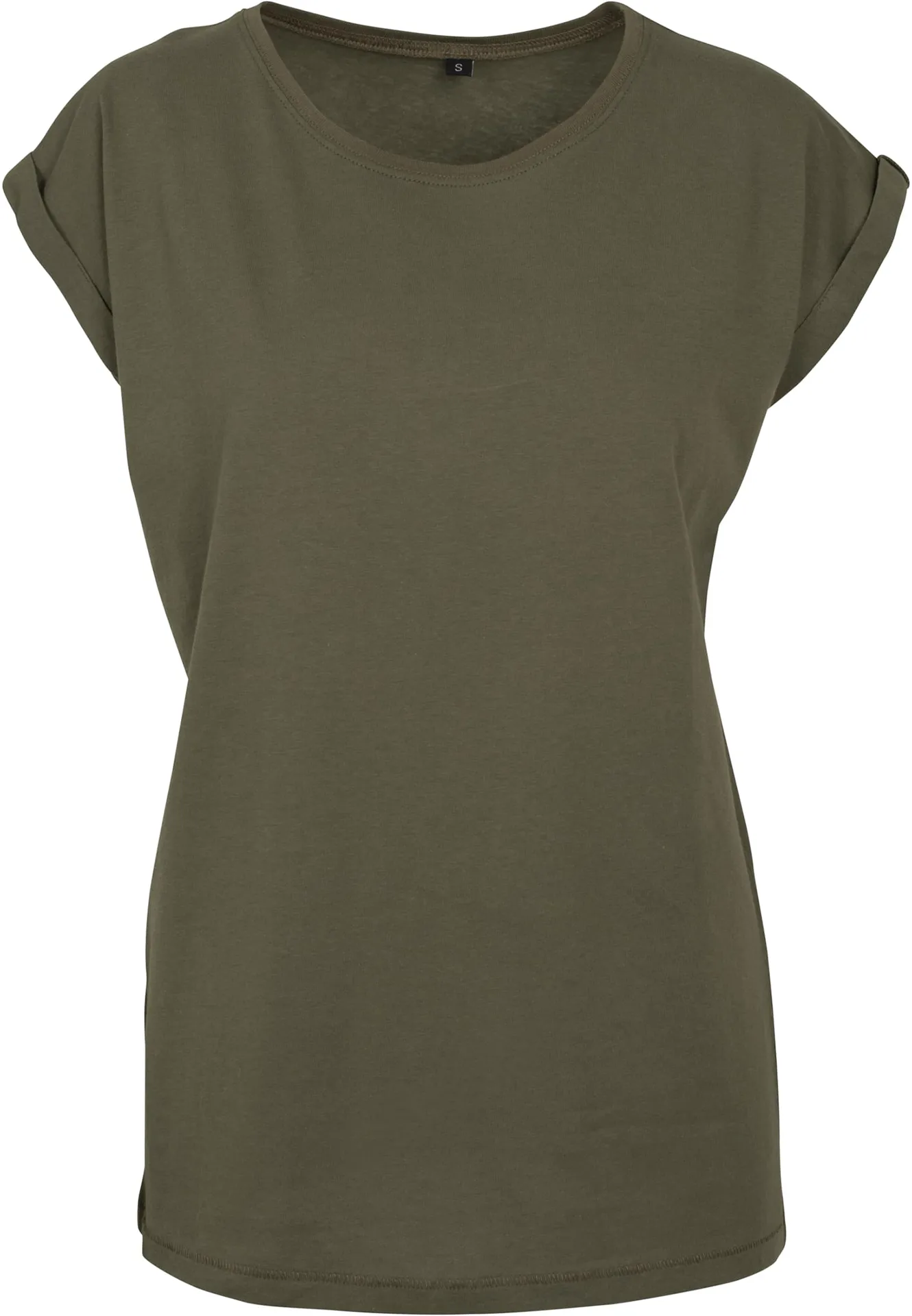Damen-T-Shirt mit Reversärmeln