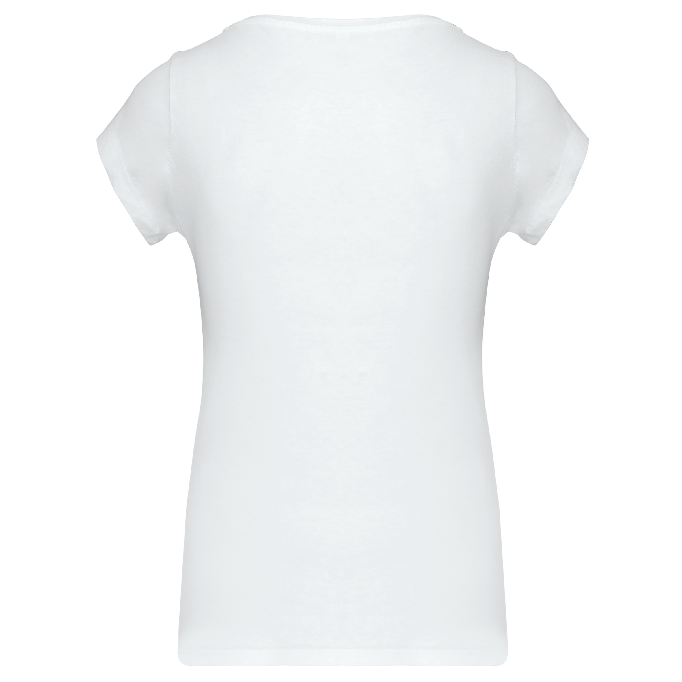 Ladies’ boat neck short-sleeved T-shirt