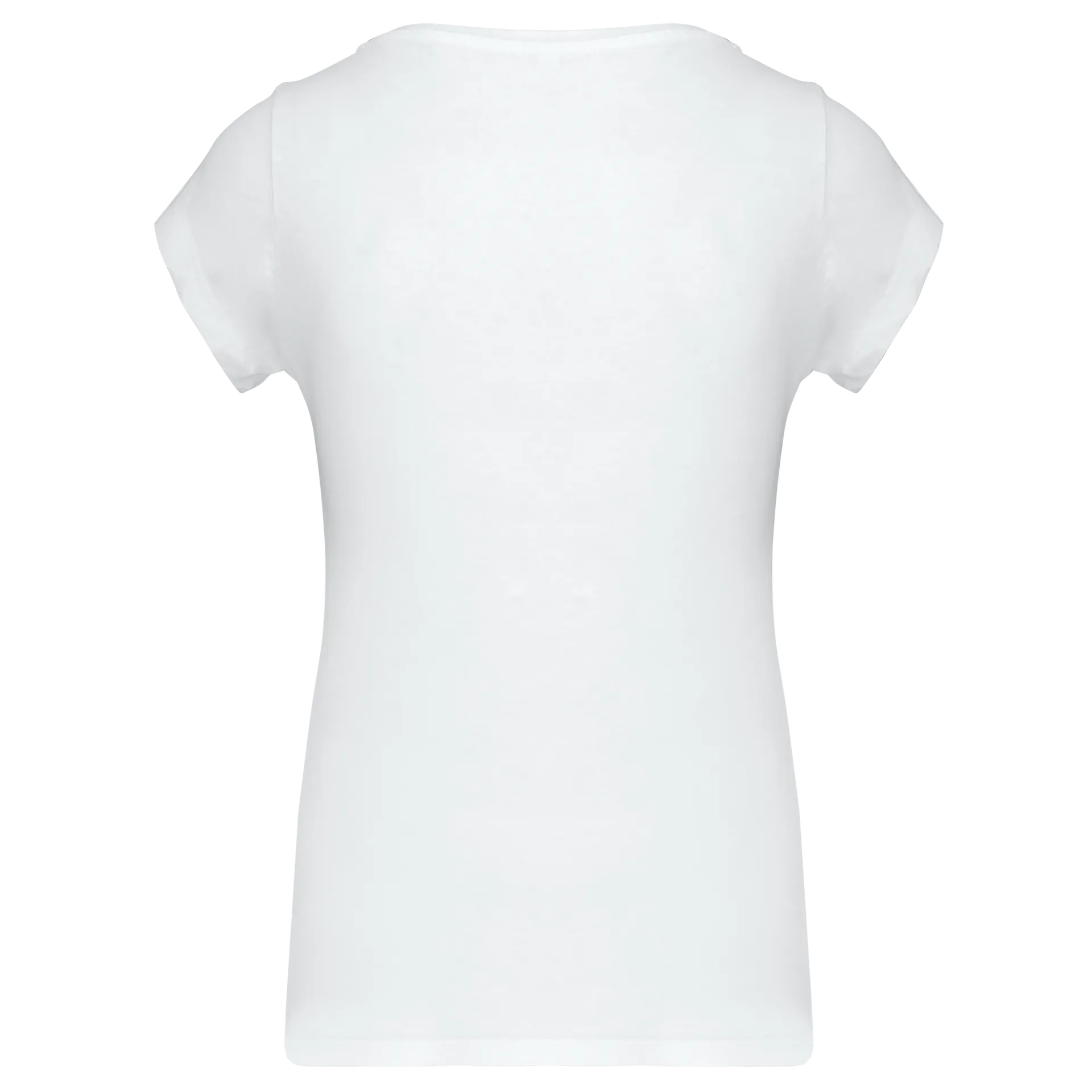 Ladies’ boat neck short-sleeved T-shirt