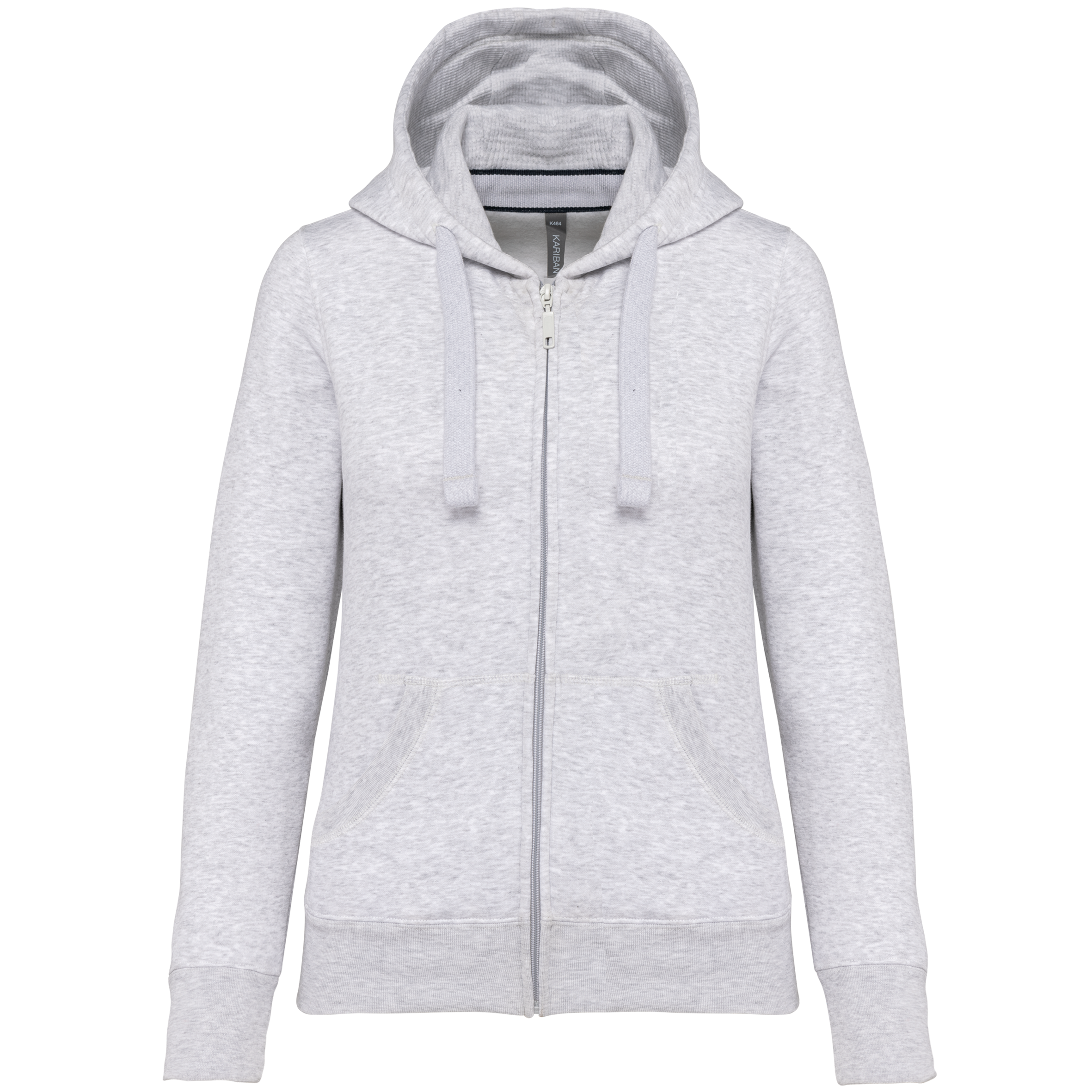 DAMEN KAPUZENSHIRT mit Reißververschluss