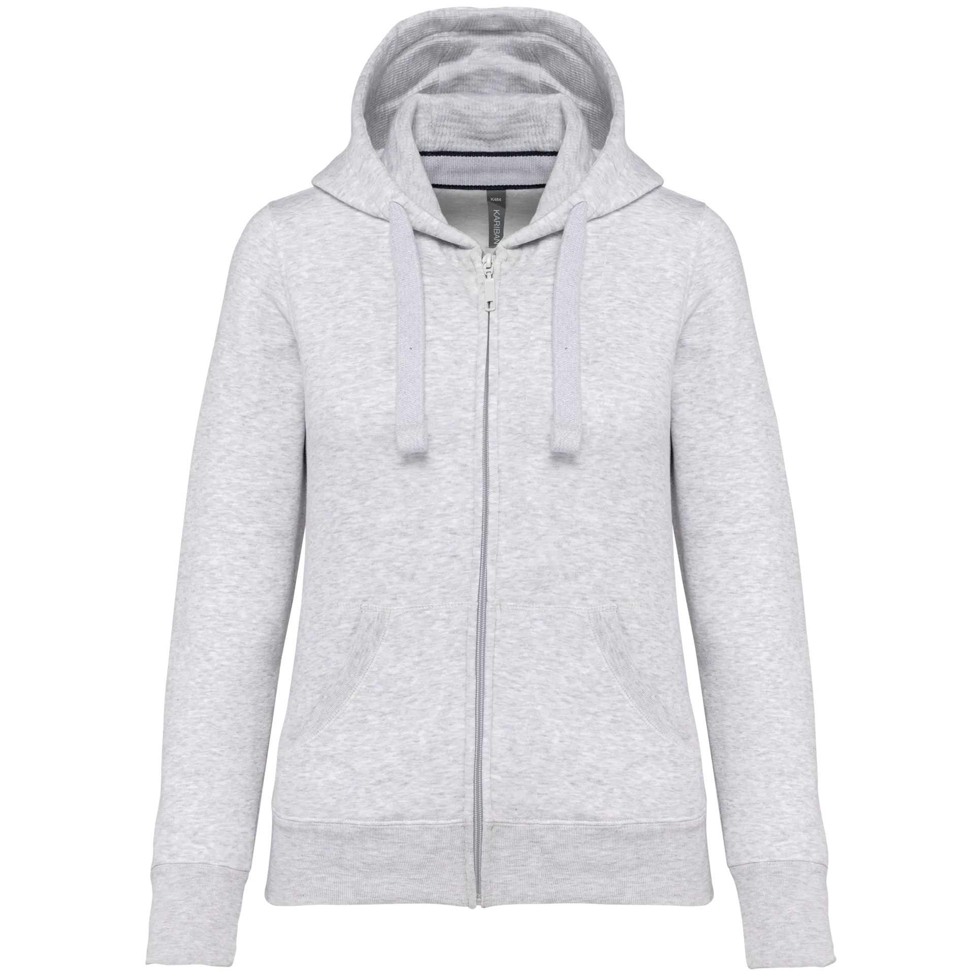 DAMEN KAPUZENSHIRT mit Reißververschluss