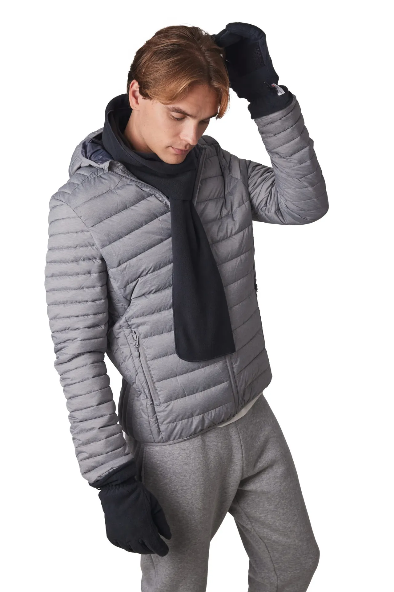 Recycelte Handschuh aus Mikrofleece und Thinsulate