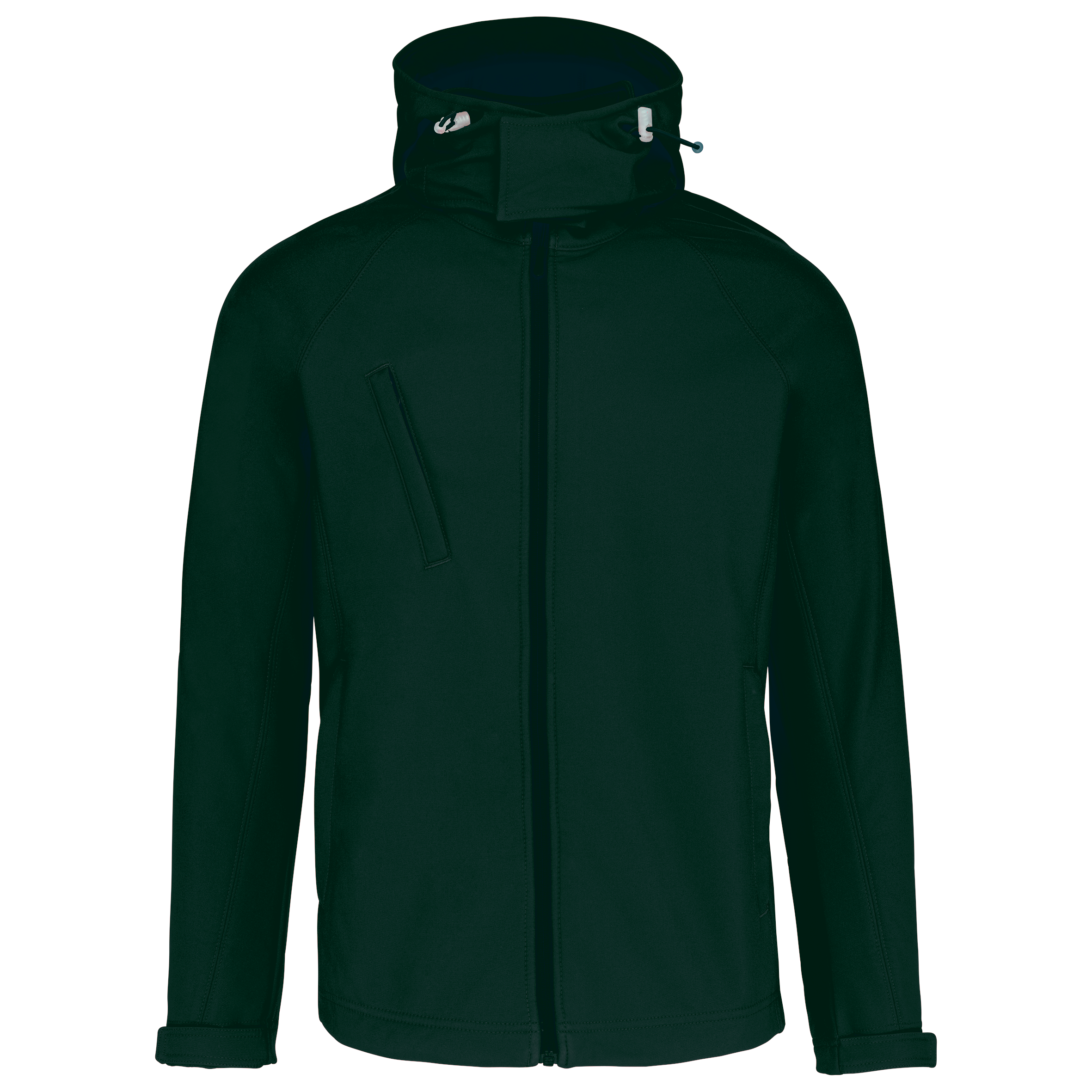 Herren Softshell-Jacke mit Abnehmbare Kapuze