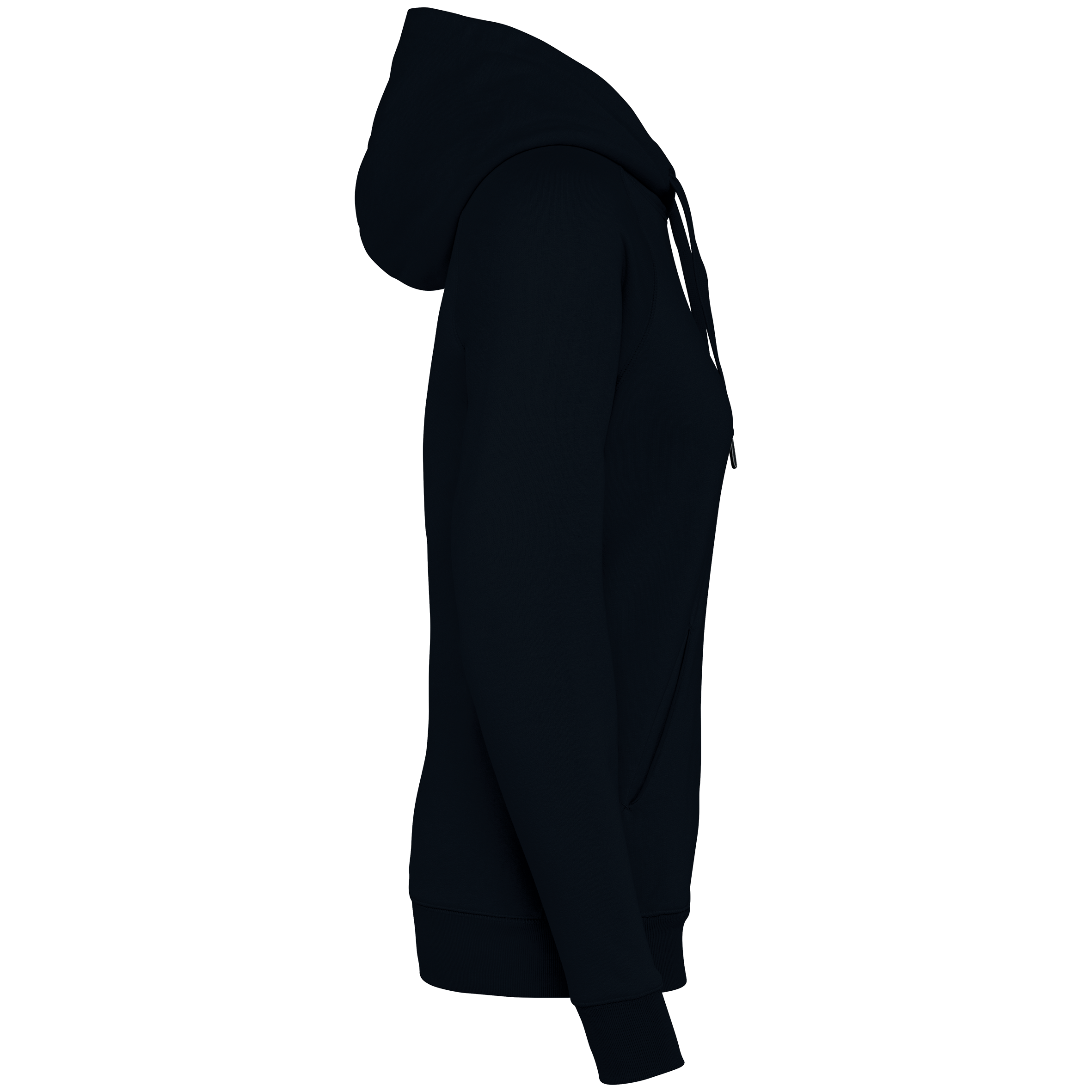 Umweltfreundliches Damen Kapuzensweatshirt Raglan