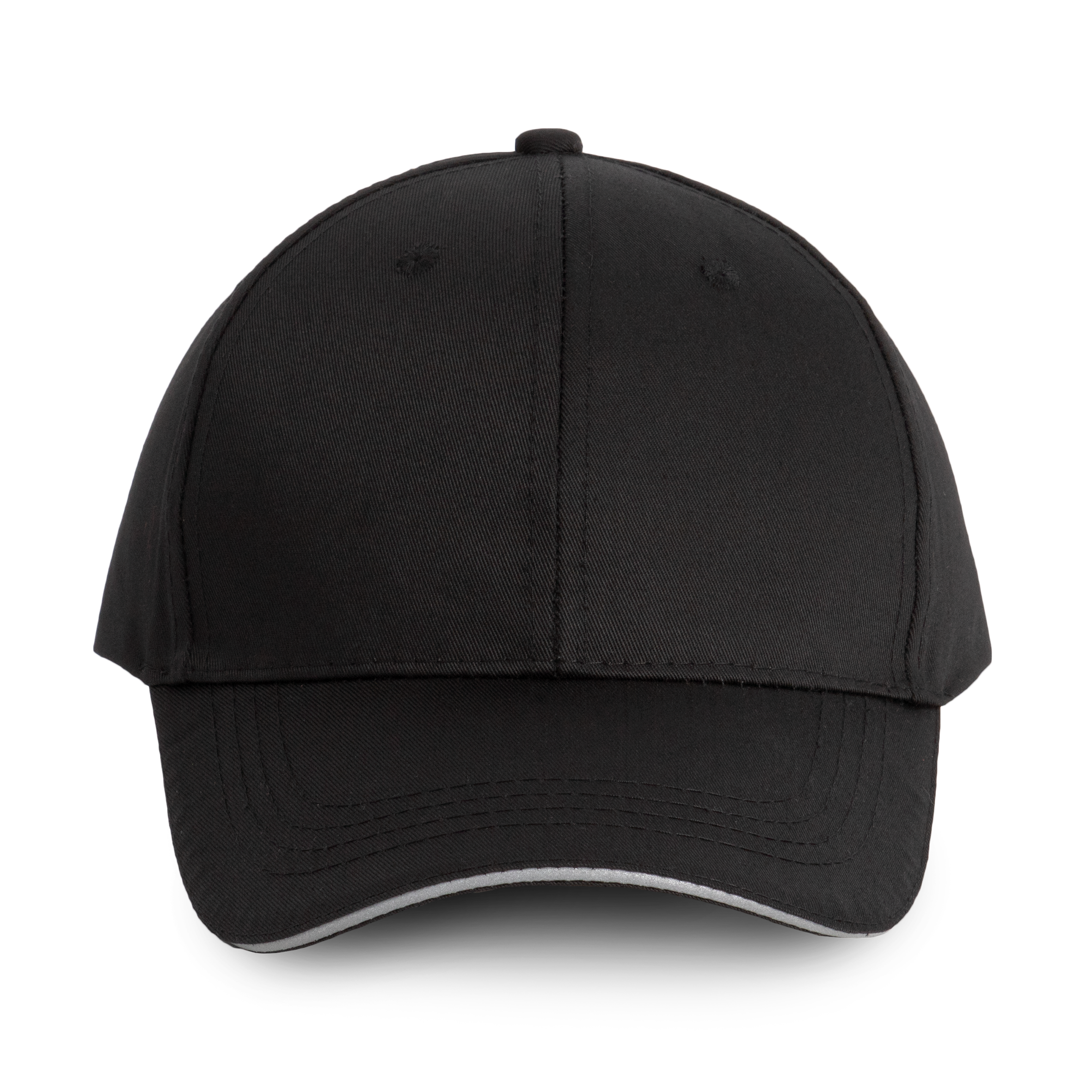 6-Panel-Cap mit Kontrast-Sandwichschirm OEKO-TEX® STANDARD 100