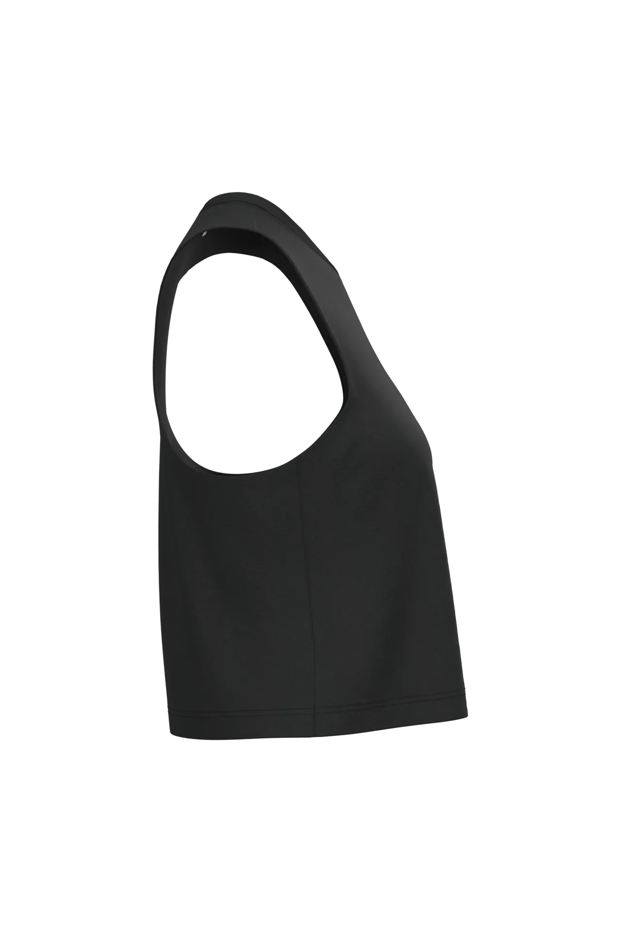 Damen Triblend Crop-Top