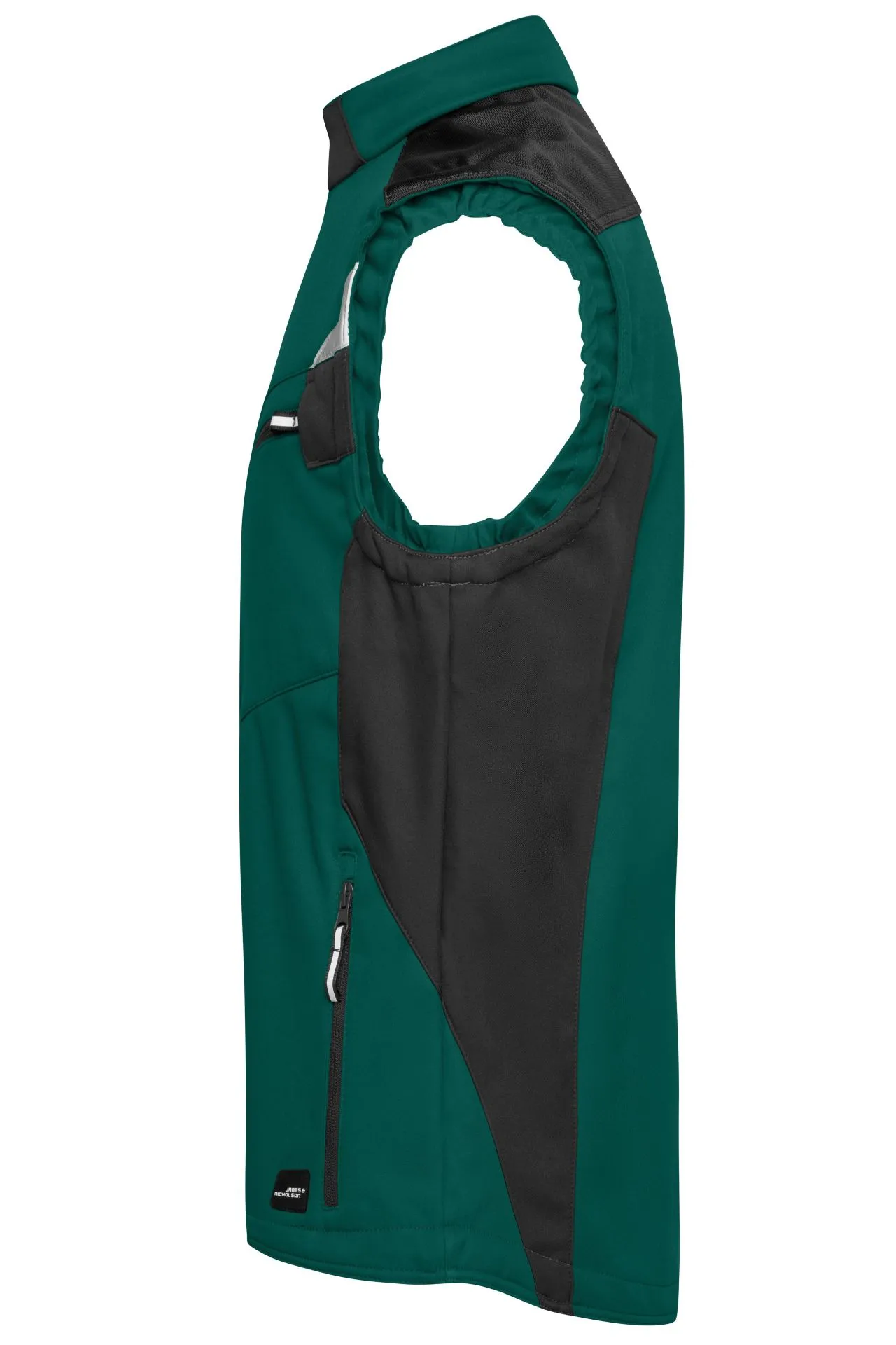 James & Nicholson JN845 – Funktionale Softshell-Arbeitsweste mit CORDURA®