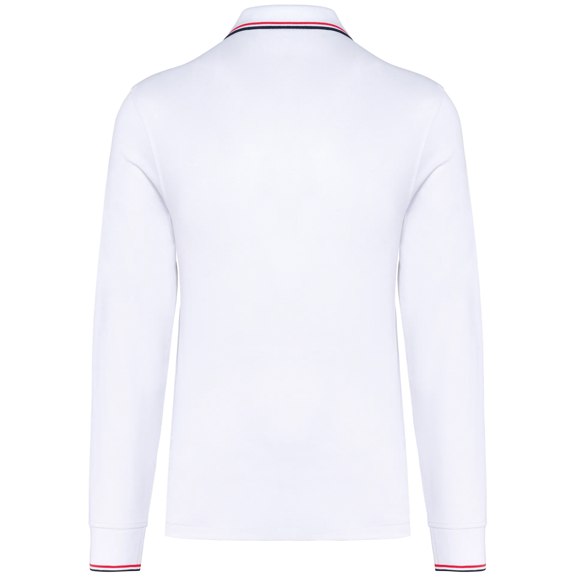 Langarm-Polohemd aus Piqué für Herren