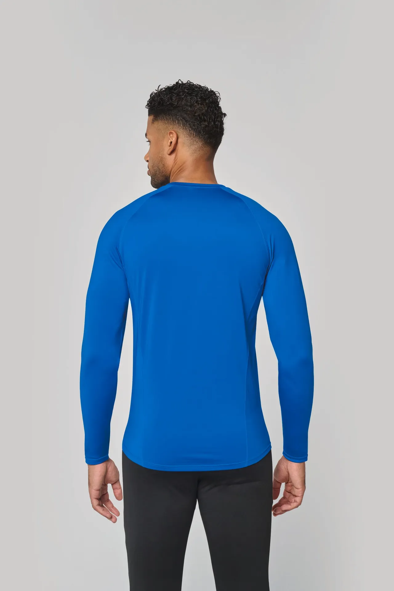 Langarm Doppelhaut T-Shirt. Schnelltrocknend