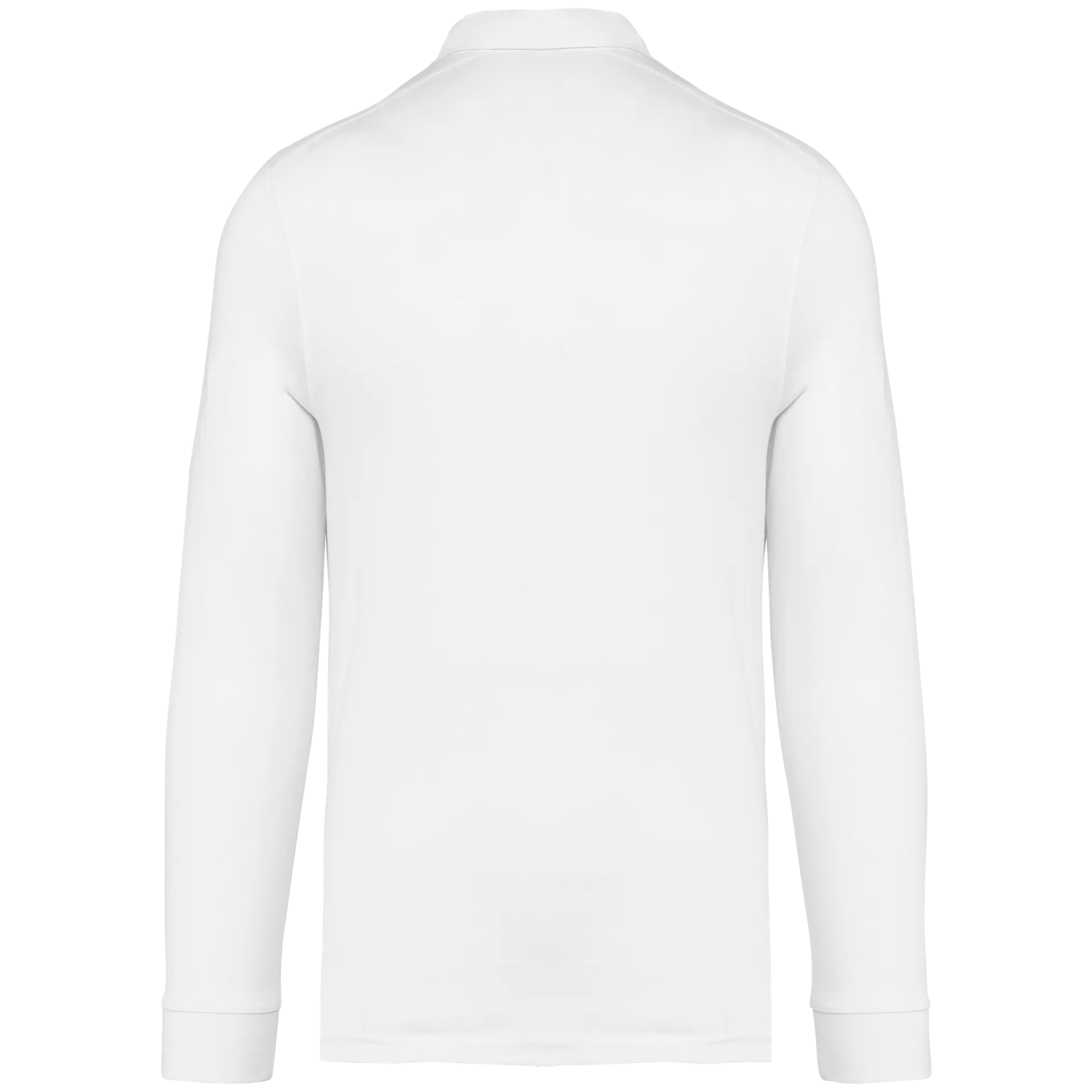 Langarm-Polohemd für Herren aus Jersey