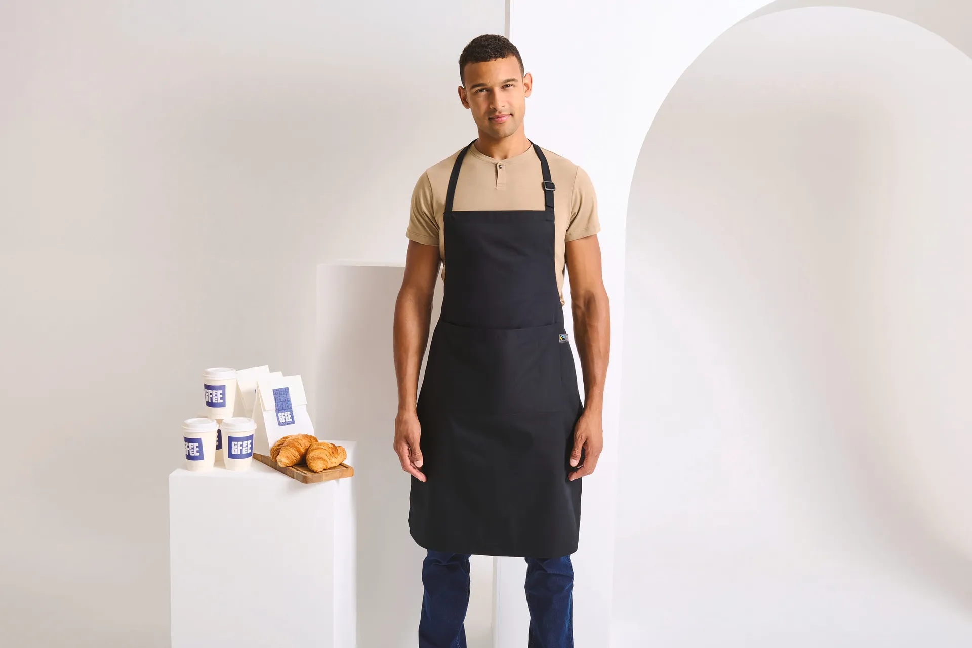 Fairtrade Apron With Pocket