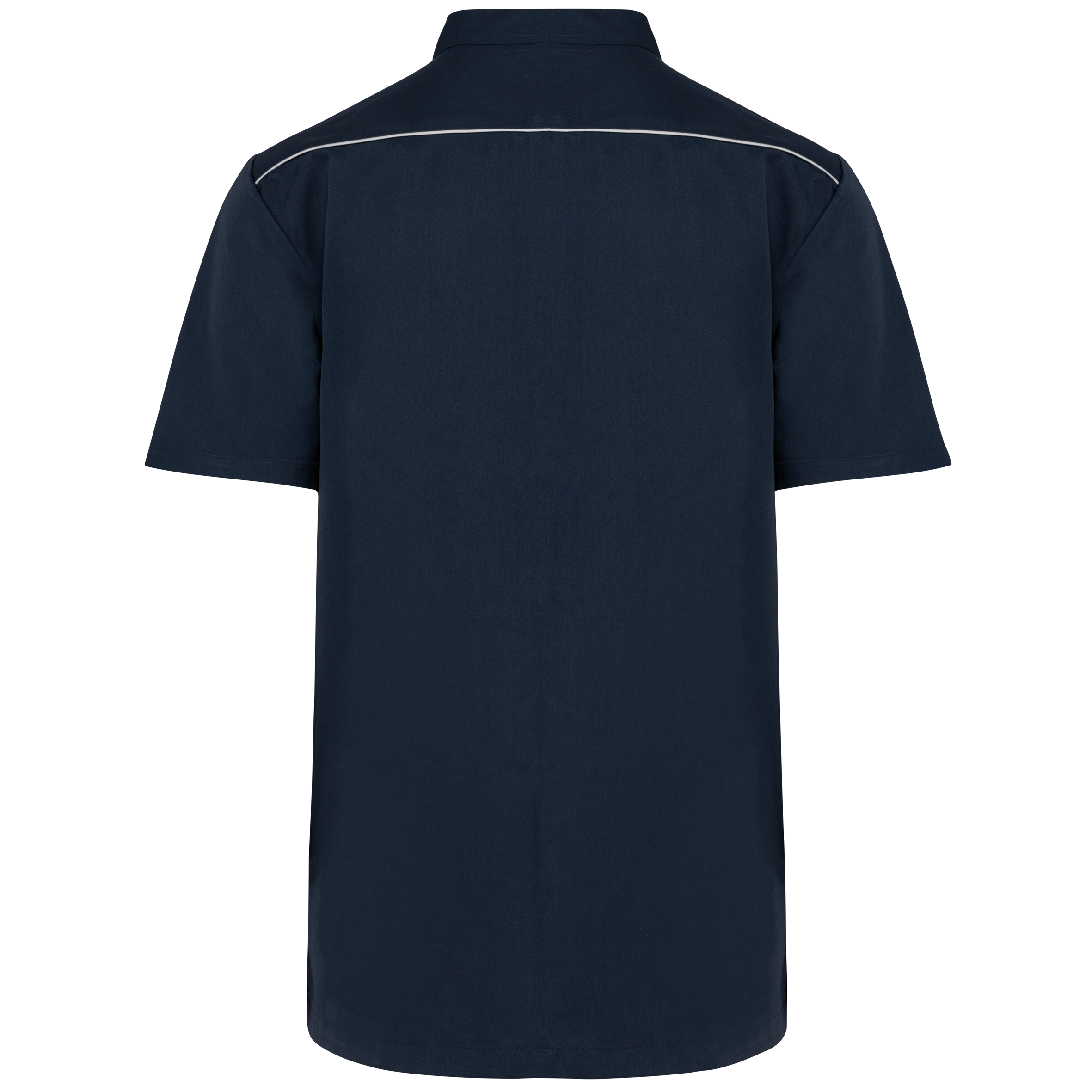 Herrenkittel aus Baumwollpolyester mit Druckknöpfen