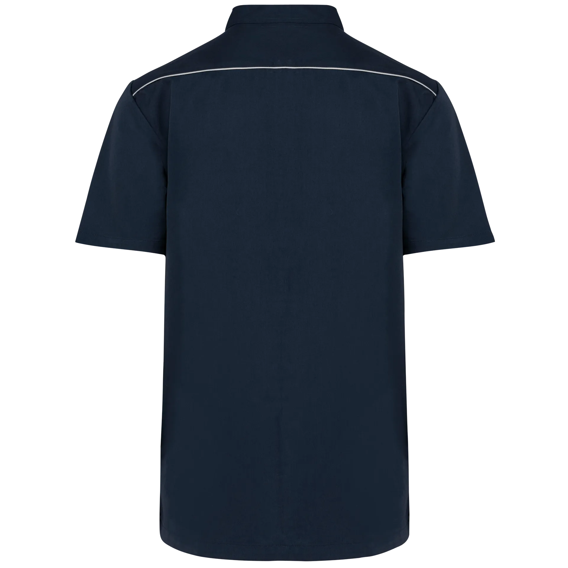 Herrenkittel aus Baumwollpolyester mit Druckknöpfen