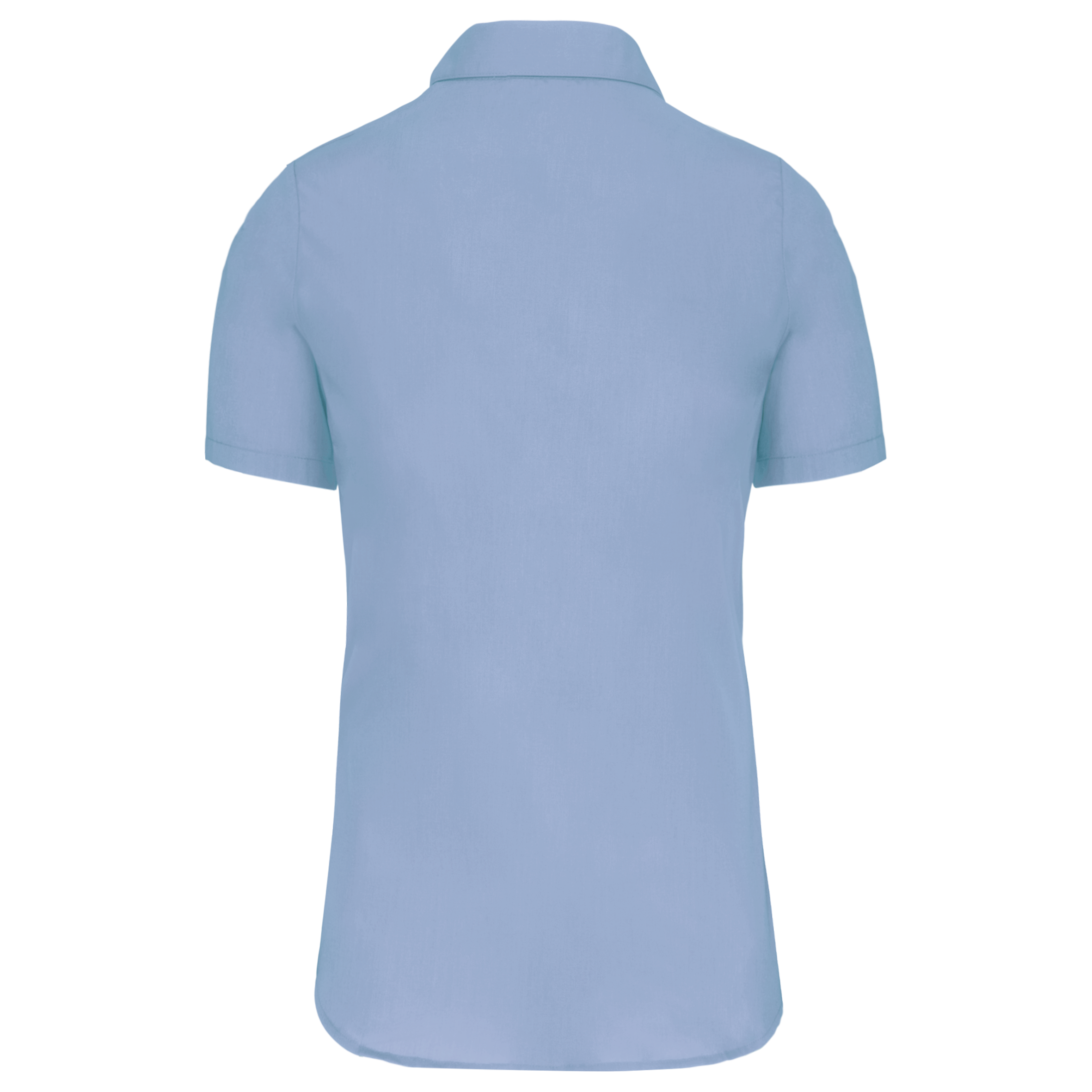 Damen Popelinebluse Kurzarm