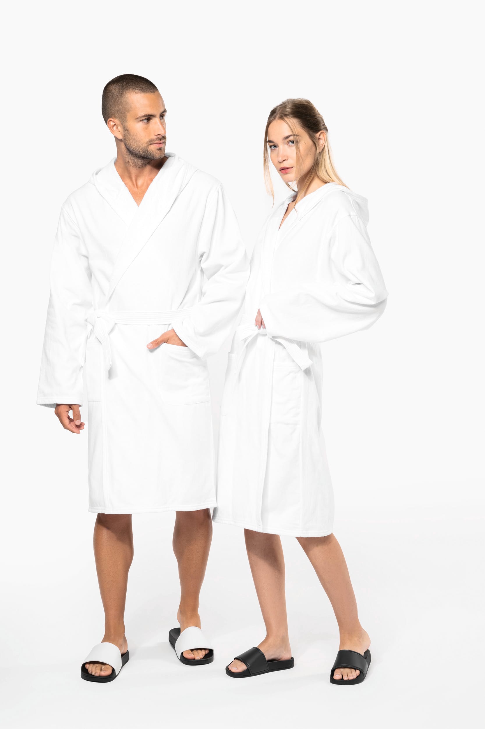 Bademantel mit Kapuze Bio Bademantel mit Kapuze Bio