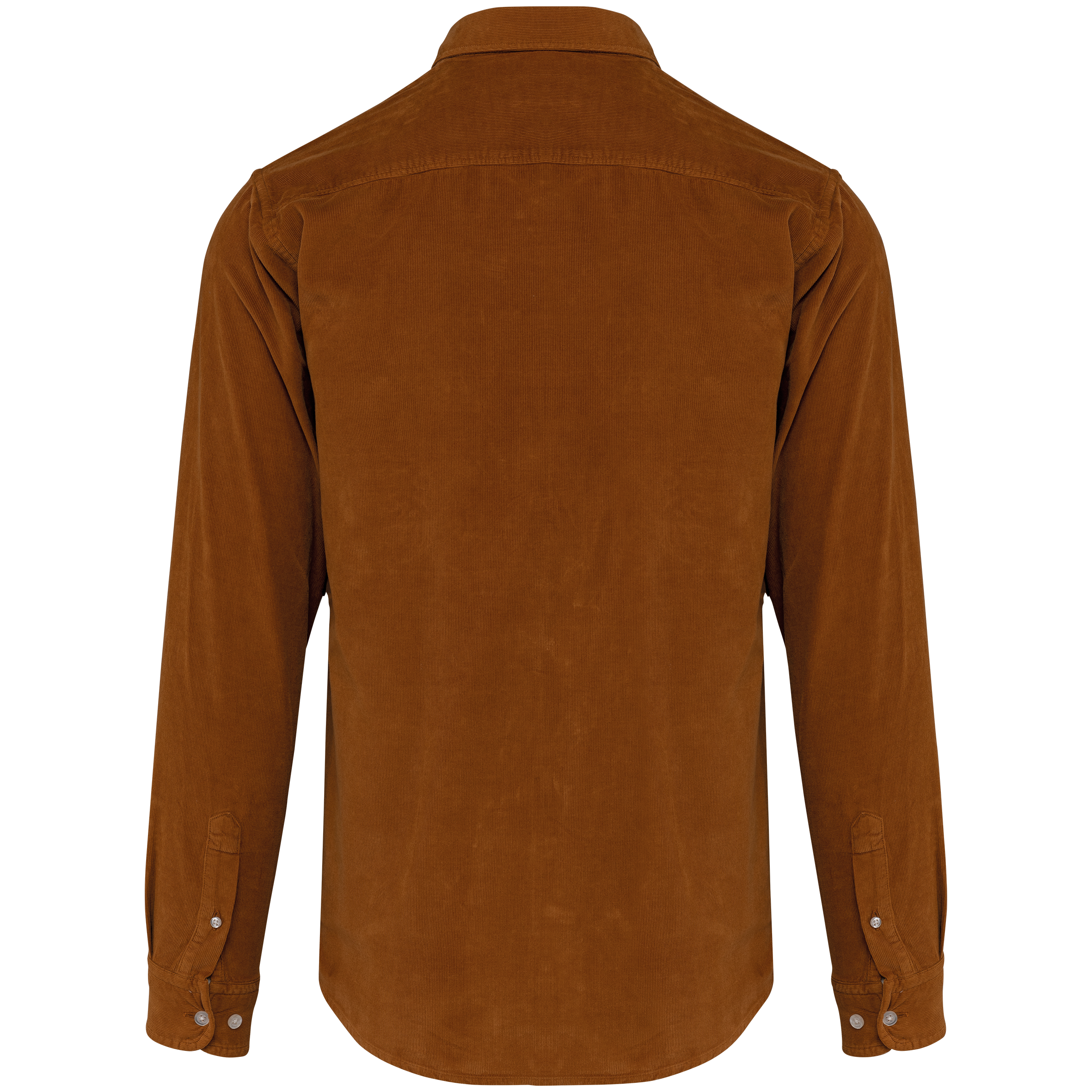 Langarmhemd aus Velours, für Herren