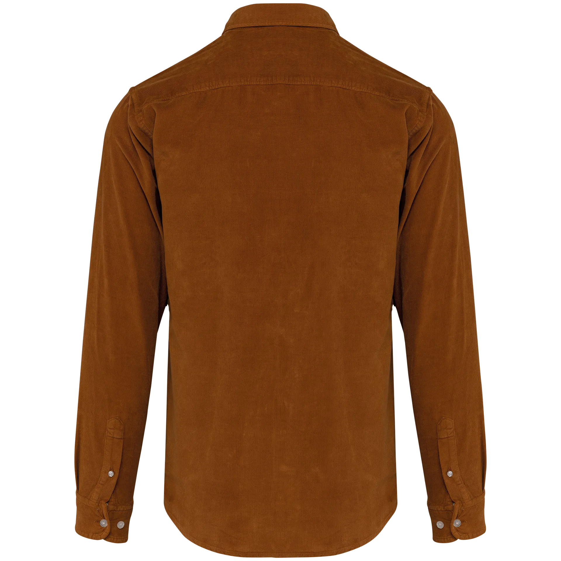 Langarmhemd aus Velours, für Herren